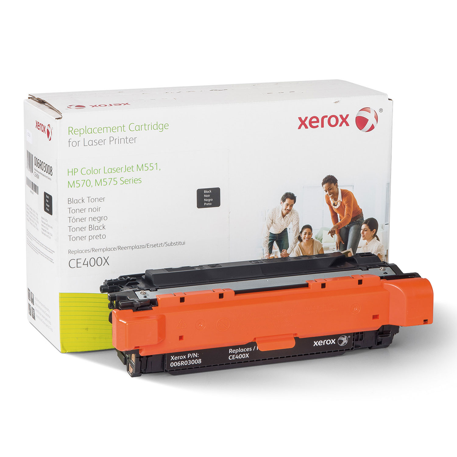  Xerox 006R03008 006R03008 Replacement High-Yield Toner for CE400X (507X), Black (XER006R03008) 