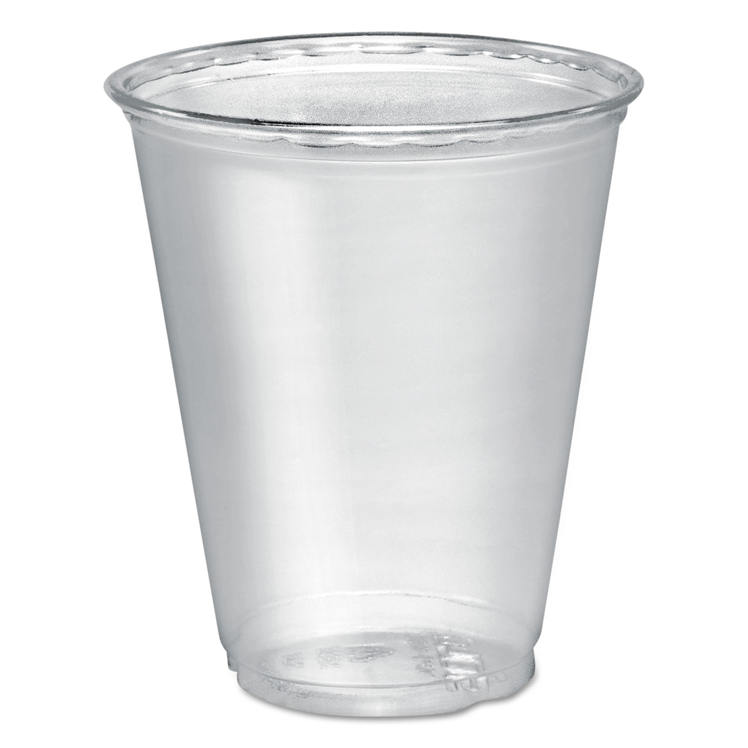 Perk Eco-ID Compostable PLA Corn Plastic Cold Cups, 12 oz, Clear/Green, 50/Pack, 6 Packs/Carton