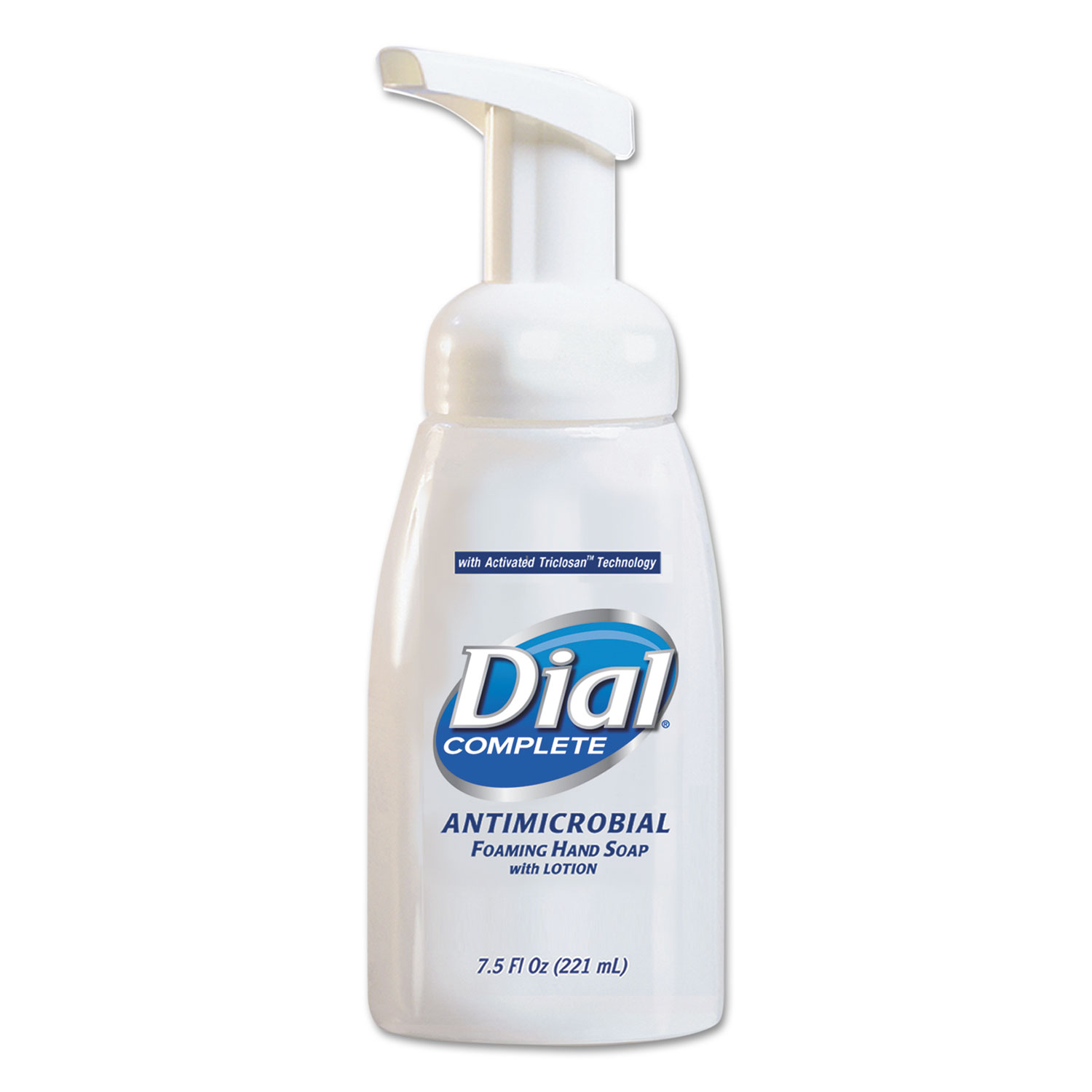  Dial Professional DIA 81075 Antimicrobial Foaming Hand Wash, 7.5 oz Tabletop Pump, 12/Carton (DIA81075) 