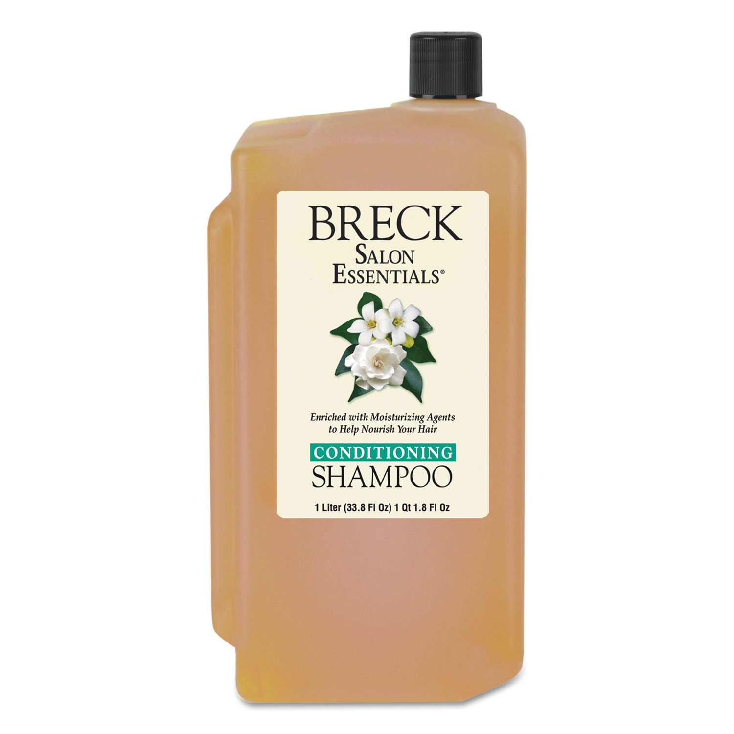 Shampoo/Conditioner, Pleasant Scent, 1 L Bottle, 8/Carton