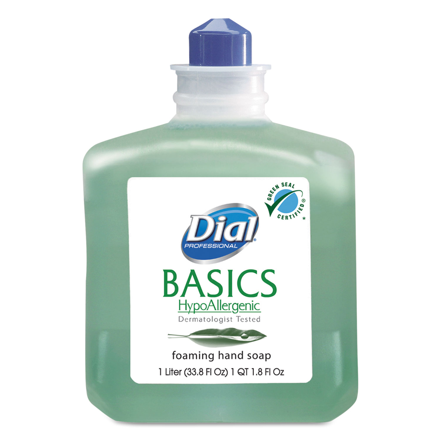  Dial Professional DIA 06060 Basics Foaming Hand Wash, Refill, 1000mL, Honeysuckle, 6/Carton (DIA06060CT) 