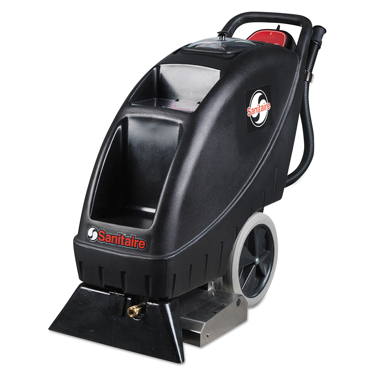 Model SC6095 Upright Carpet Cleaner, 9 gal Recovery Tank, 100 psi, Black