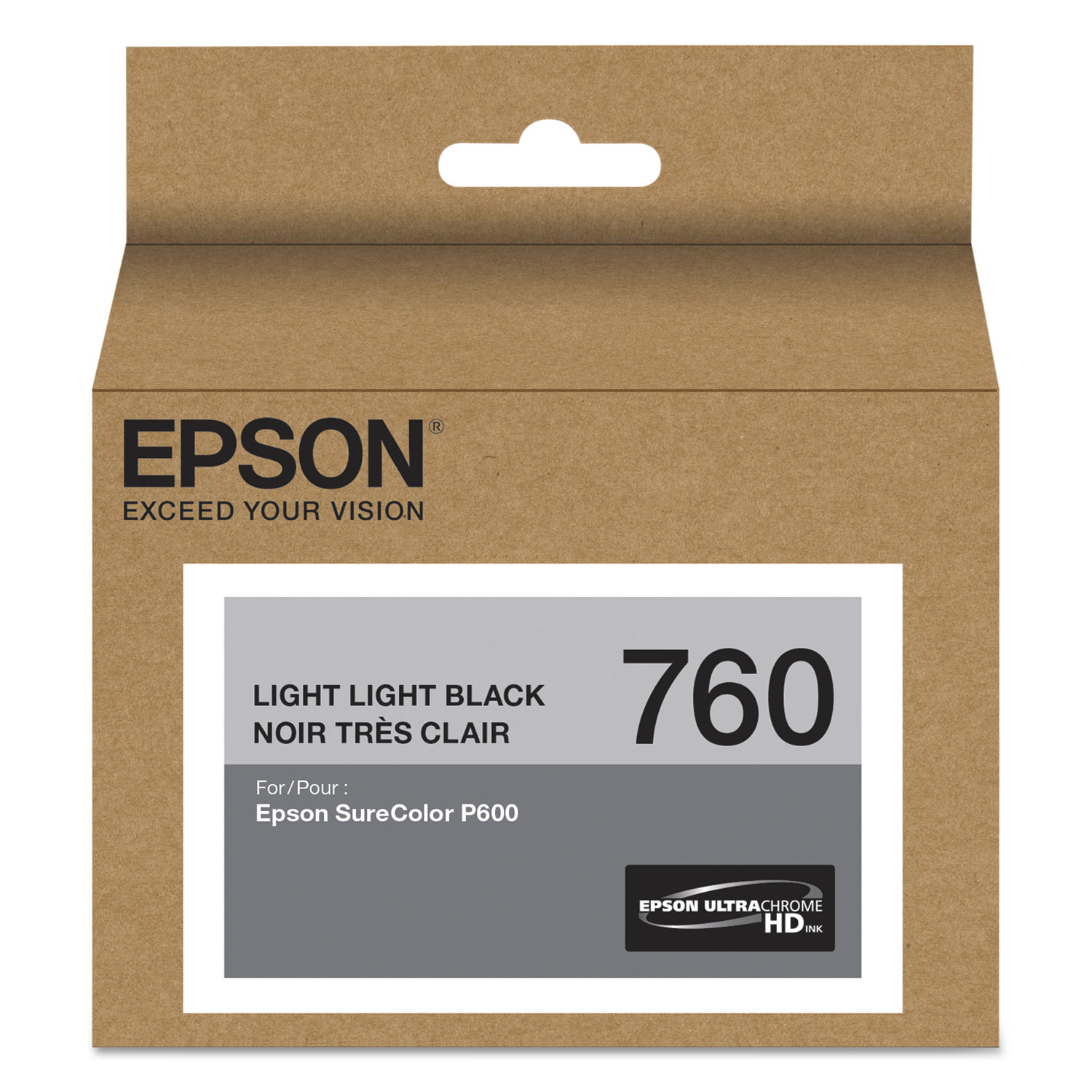  Epson T760920 T760920 (760) UltraChrome HD Ink, Light Light Black (EPST760920) 