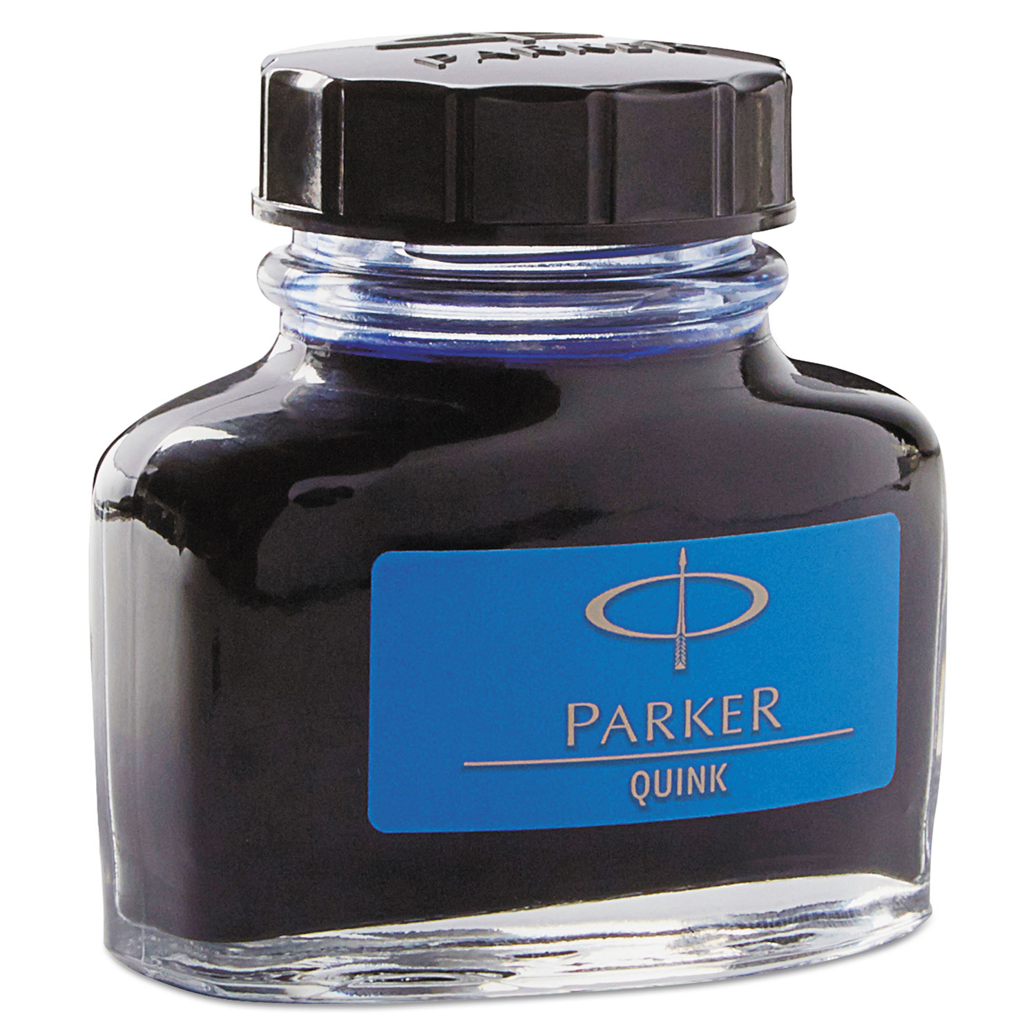 Super Quink Washable Ink for Parker Pens, 2 oz Bottle, Blue