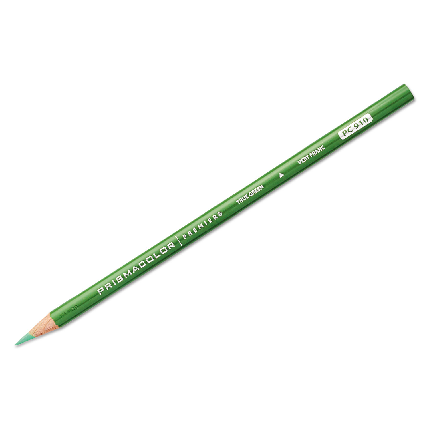 Premier Colored Pencil, True Green Lead/Barrel, Dozen
