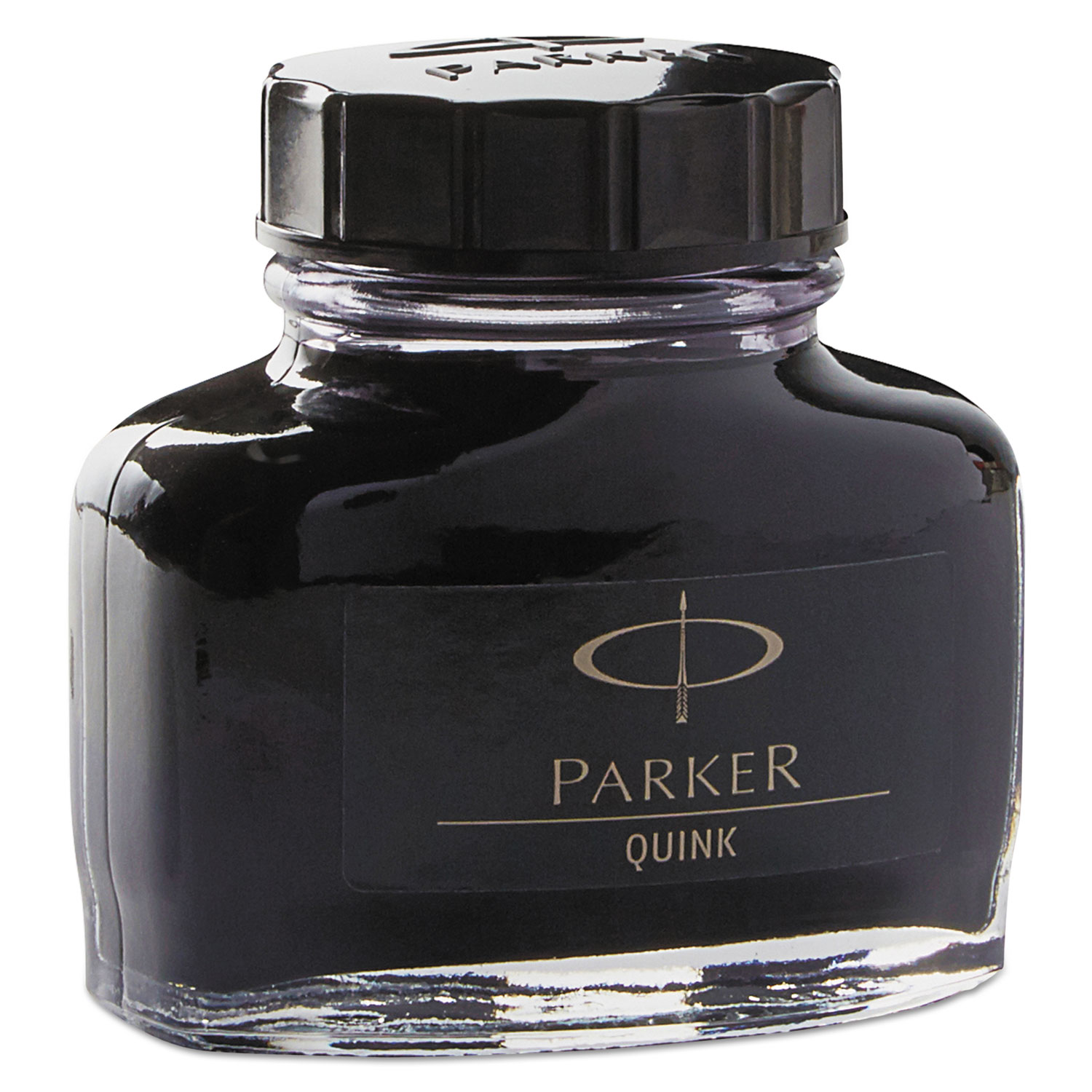 Super Quink Permanent Ink for Parker Pens, 2 oz Bottle, Black