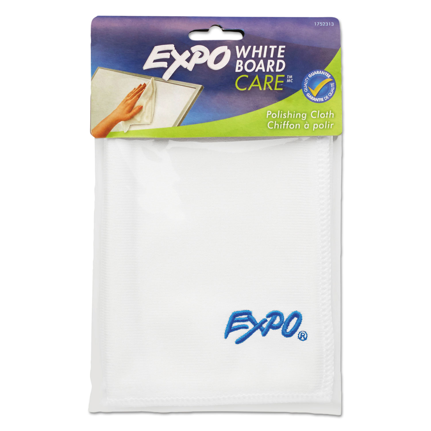  EXPO 1752313 Microfiber Cleaning Cloth, 12 x 12, White (SAN1752313) 