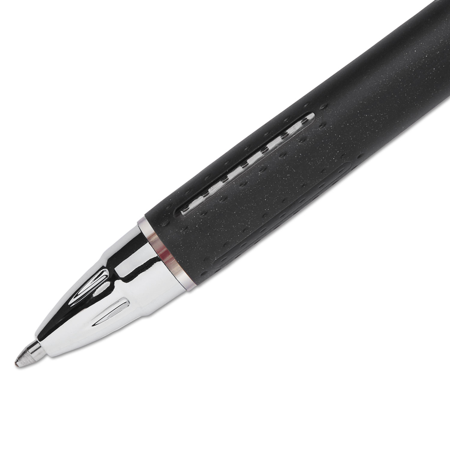Jetstream RT Retractable Roller Ball Pen, Bold 1mm, Red Ink, Black Barrel
