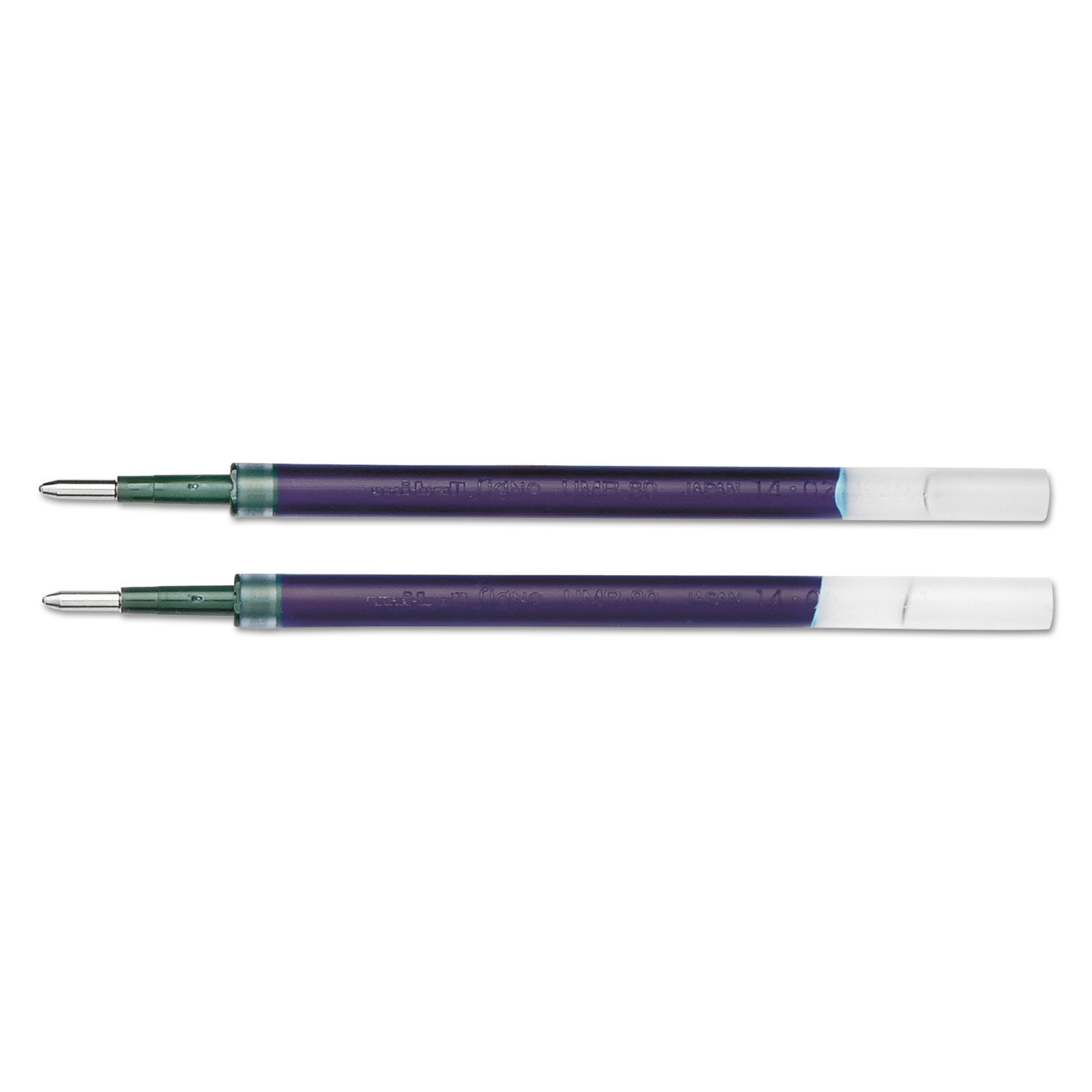 Refill for uni-ball Gel IMPACT RT Roller Ball Pens, Bold, Blue, 2/Pack