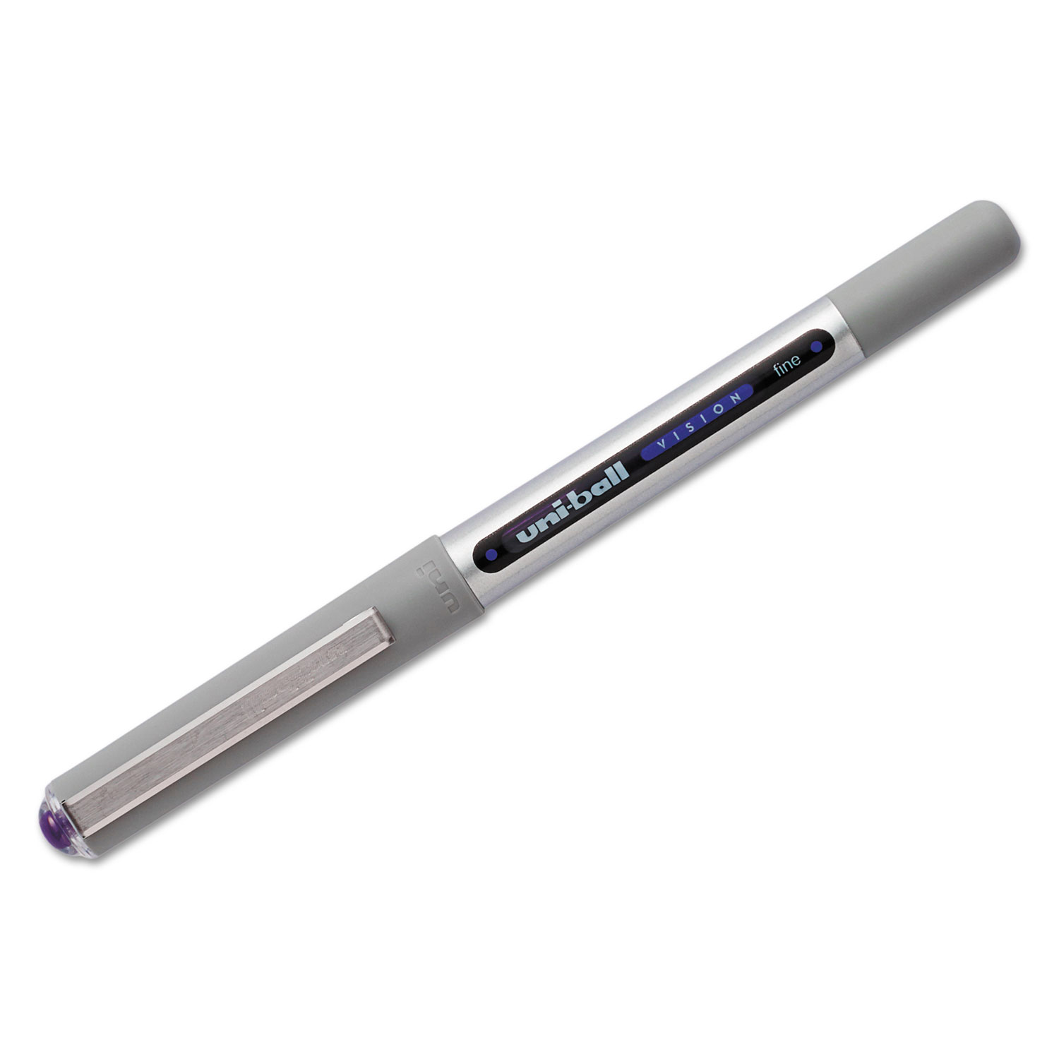 Vision Roller Ball Stick Waterproof Pen, Majestic Purple Ink, Fine, Dozen