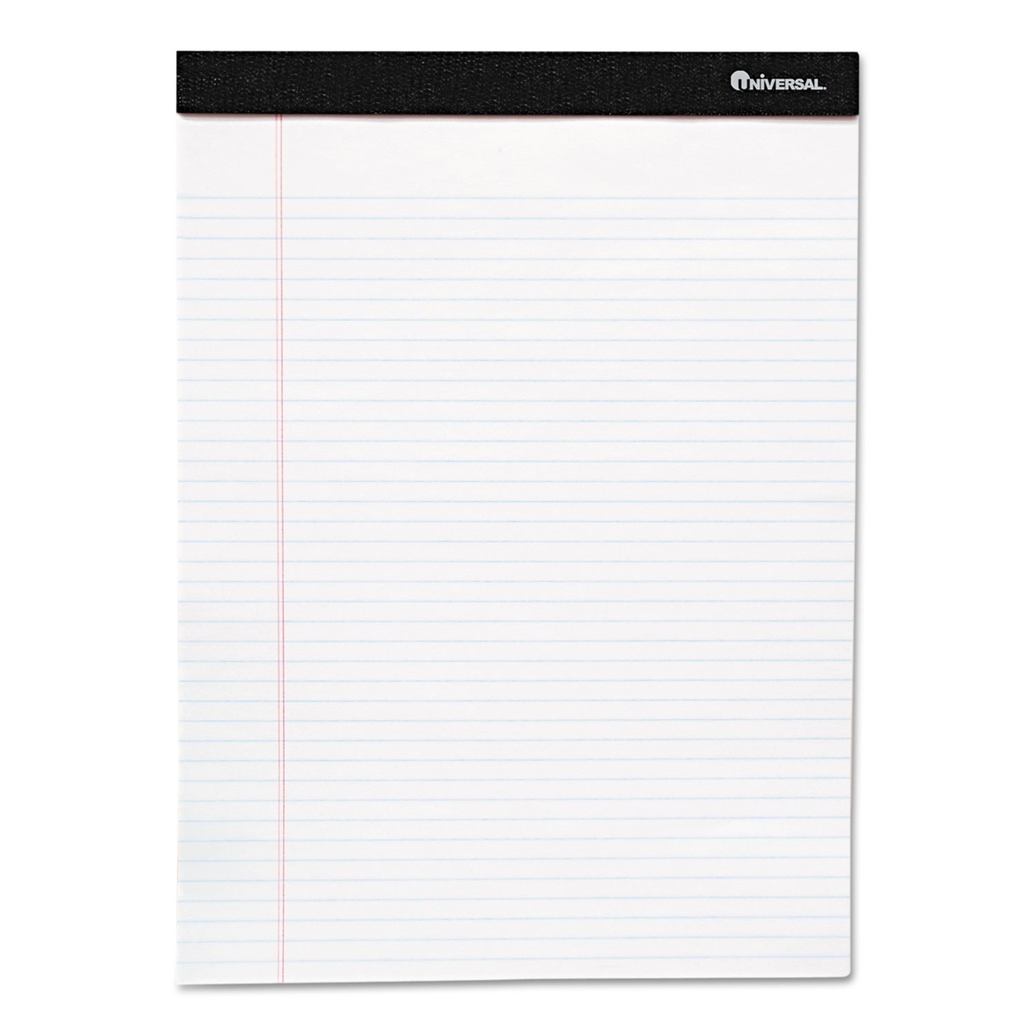  Universal UNV57300 Premium Ruled Writing Pads, Narrow Rule, 5 x 8, White, 50 Sheets, 12/Pack (UNV57300) 