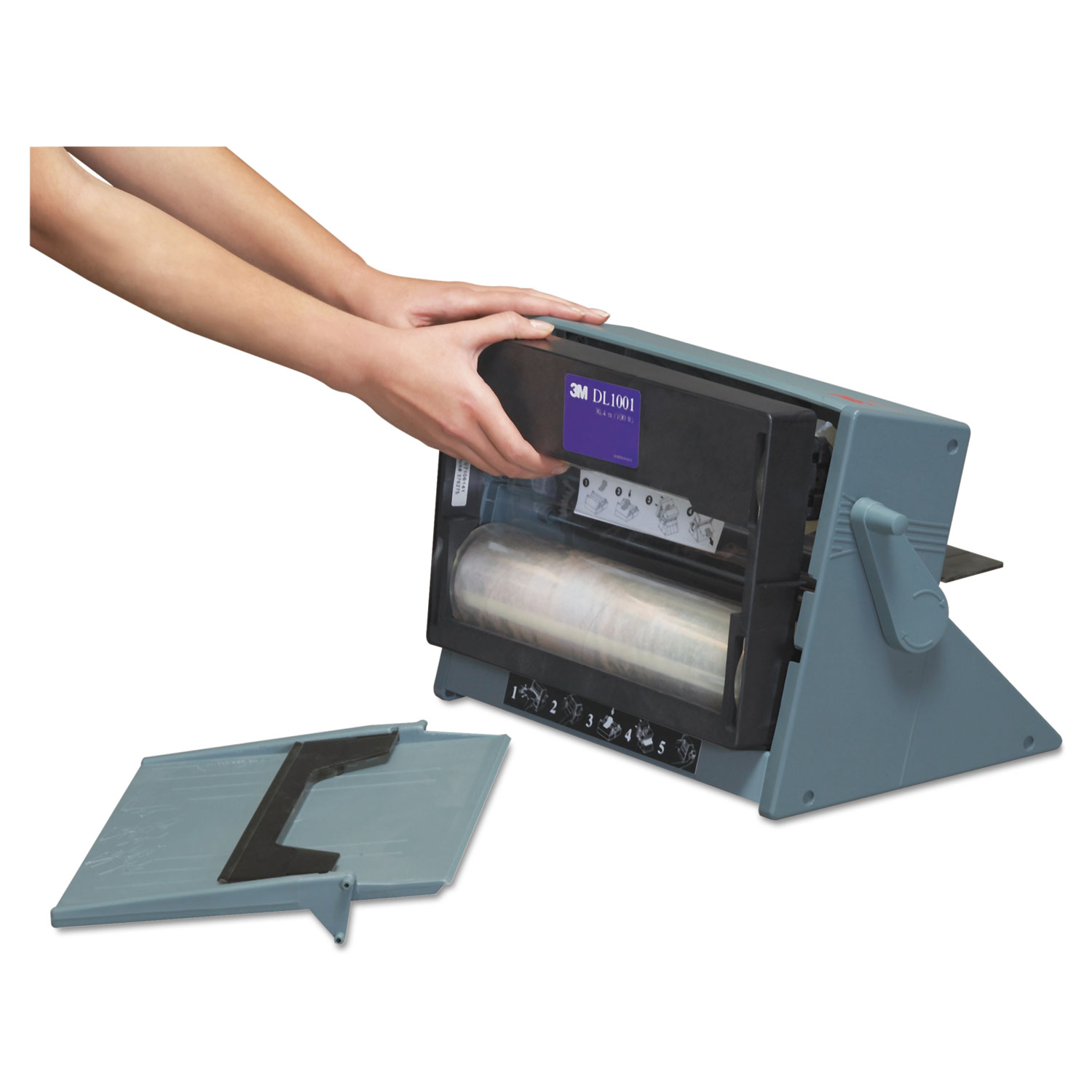Heat-Free Laminator with 1 Cartridge, 12 Maximum Document Size