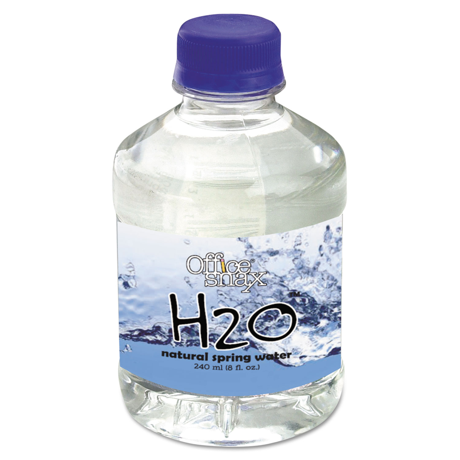 Bottled Spring Water, 8oz, 24/Carton