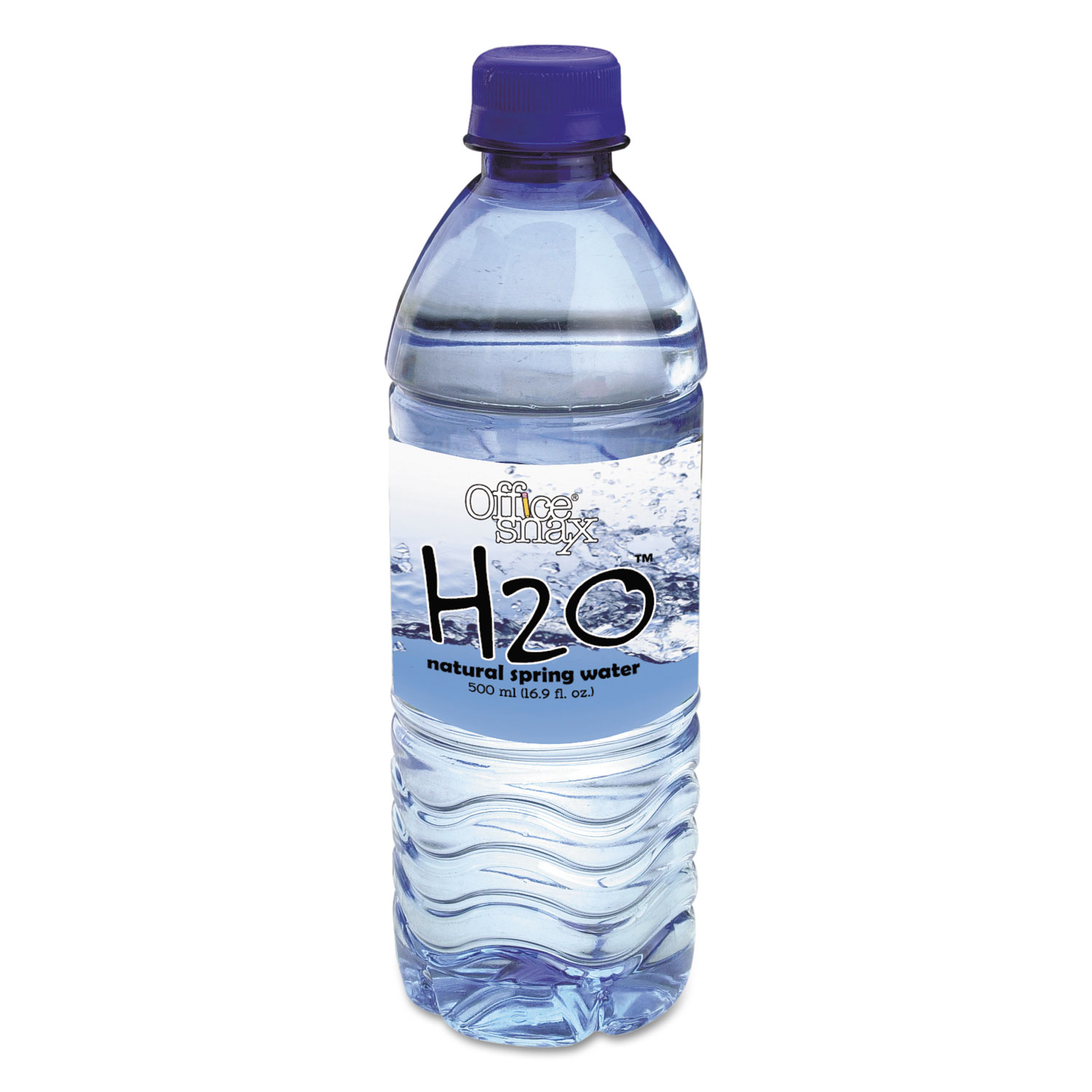 Bottled Spring Water, 1/2L, 24/Carton