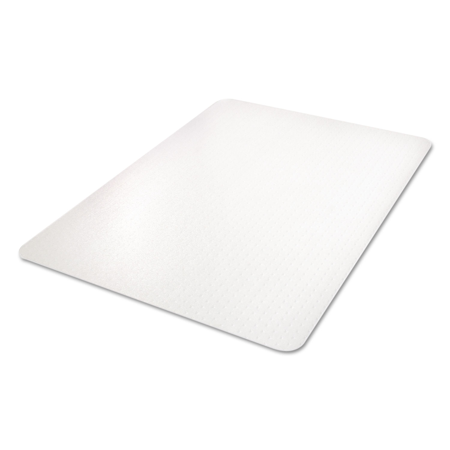 Clear Polycarbonate All Day Use Chair Mat for All Pile Carpet, 46 x 60