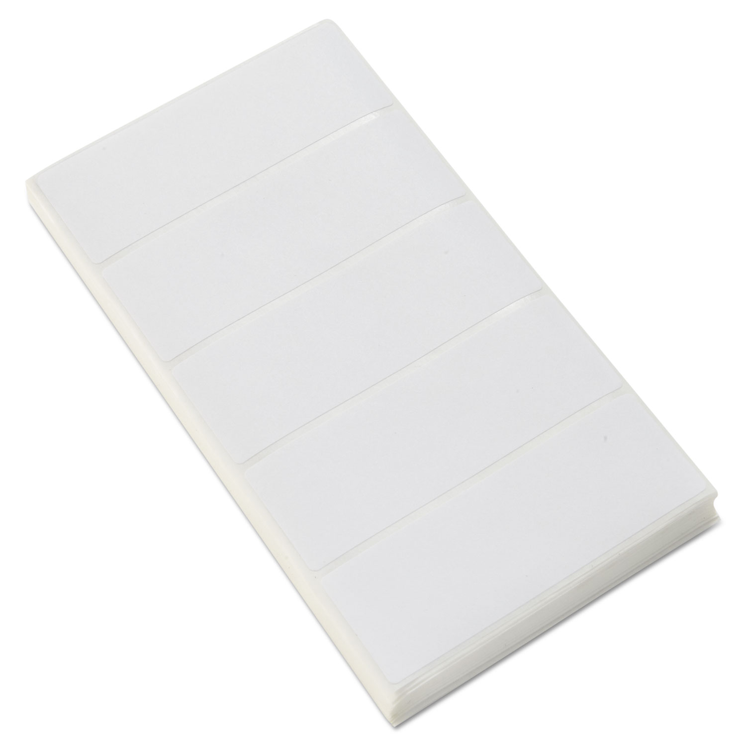 Removable Self-Adhesive Multi-Use Labels, 1 x 3, White, 250/Pack