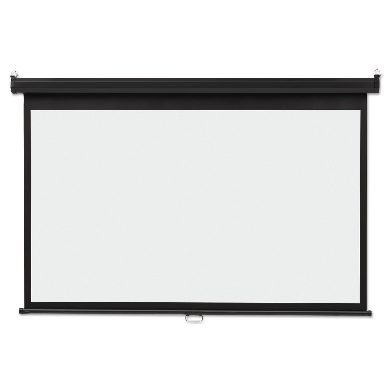 Wide Format Wall Mount Projection Screen, 45 x 80, White