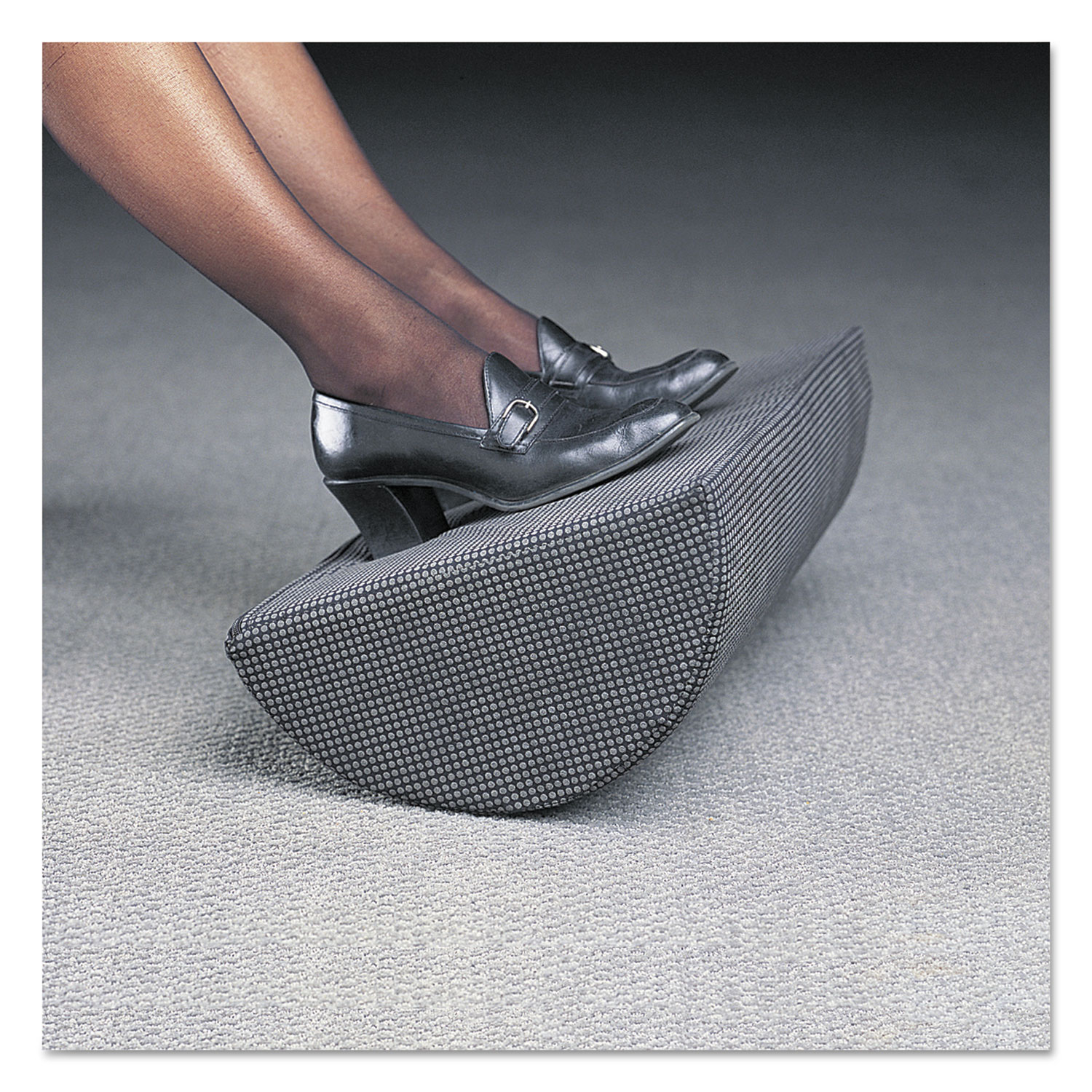 Half-Cylinder Padded Foot Cushion, 17-1/2w x 11-1/2d x 6-1/4h, Black