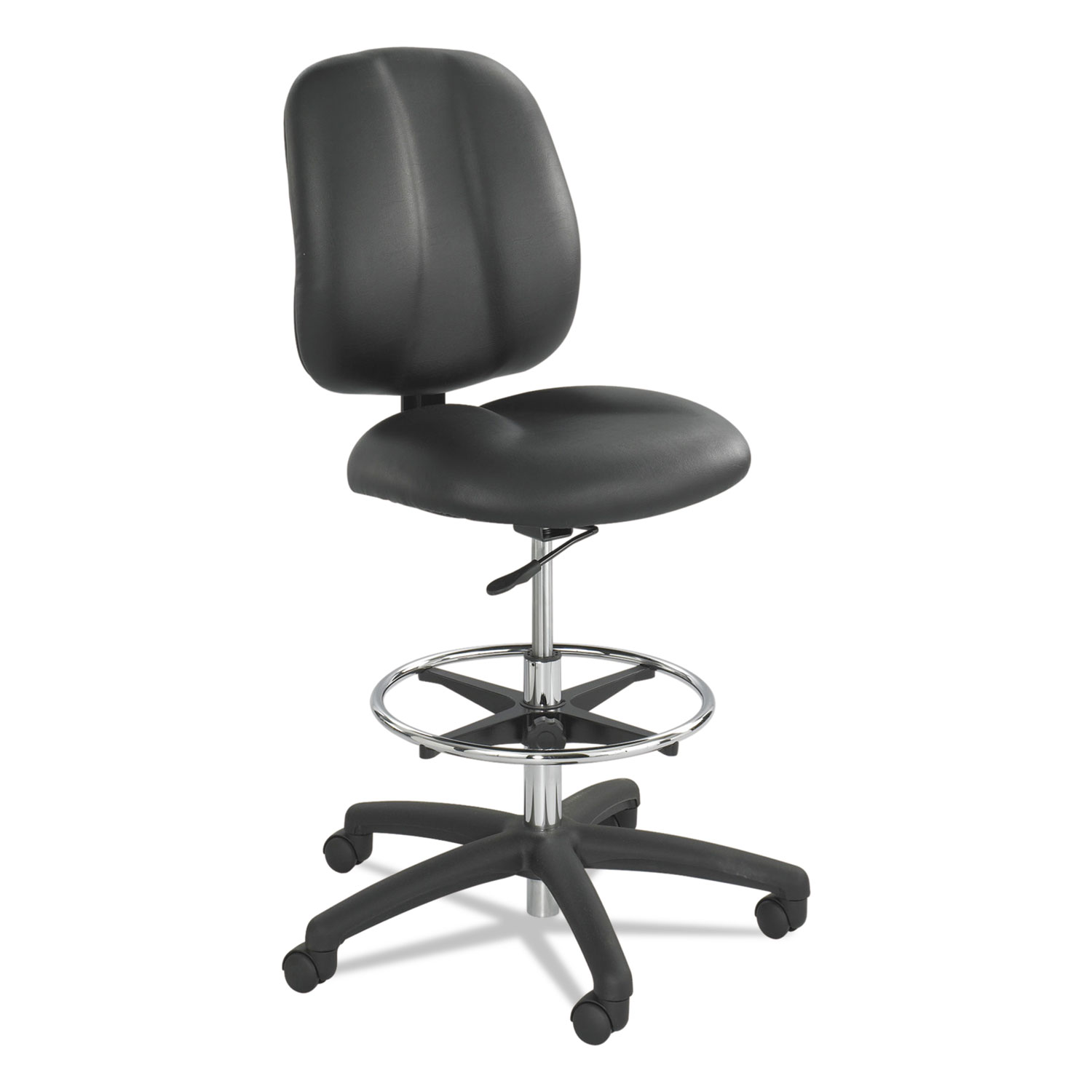 Apprentice II Extended Height Chair, Black Vinyl