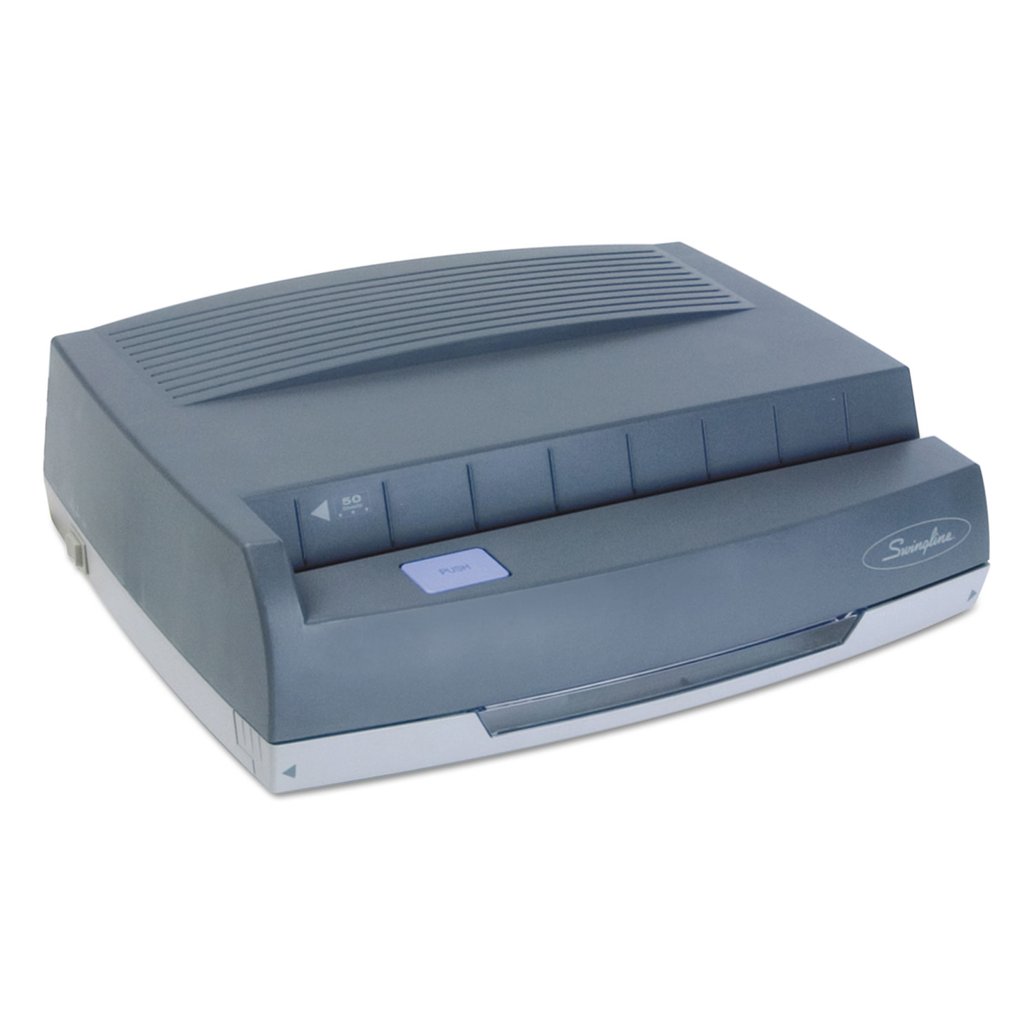 Swingline GBC 24-Sheet Electric Adjustable 2 and 3-Hole Punch, Stapler