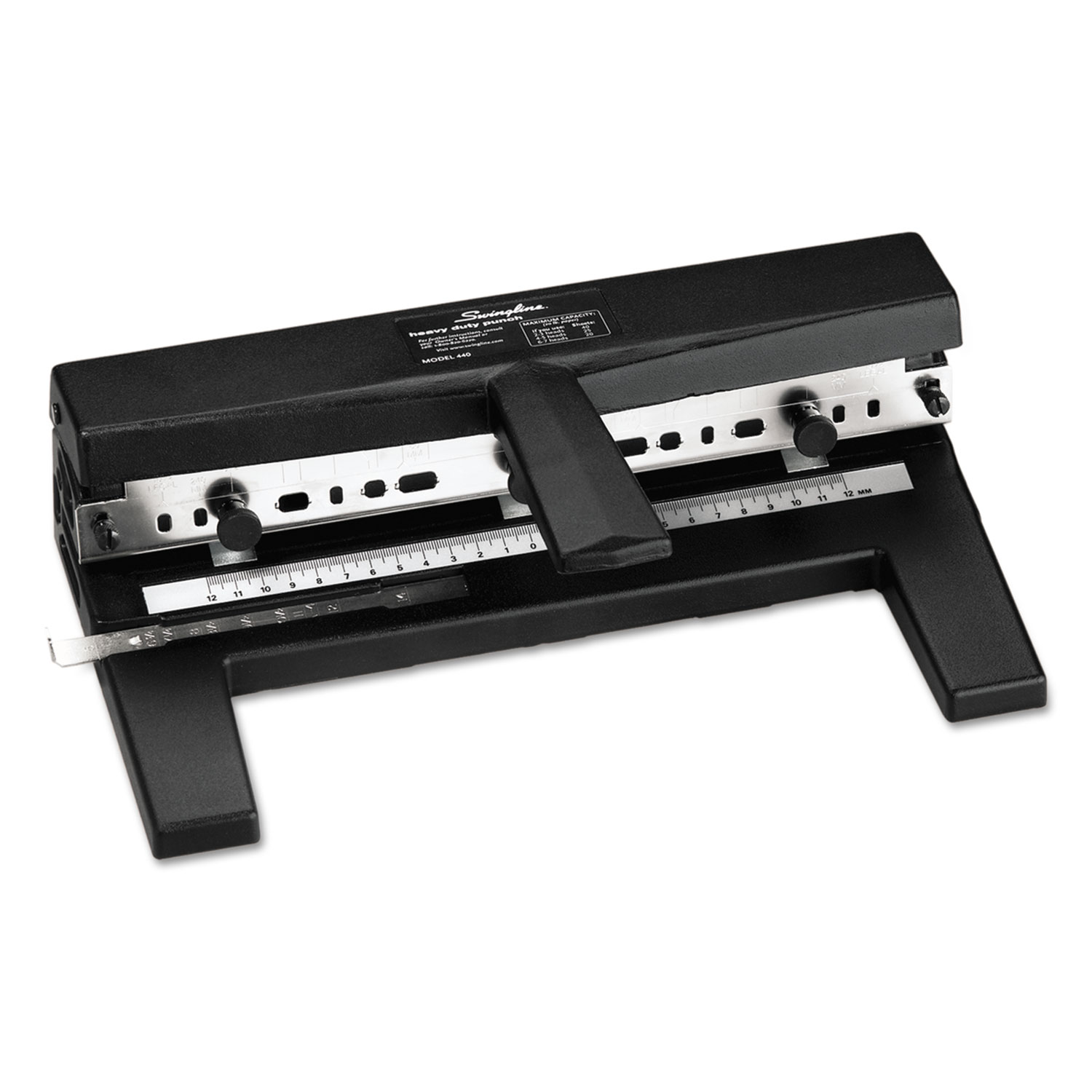 Swingline 28-Sheet Commercial Electric 3-Hole Punch, 9/32 Holes