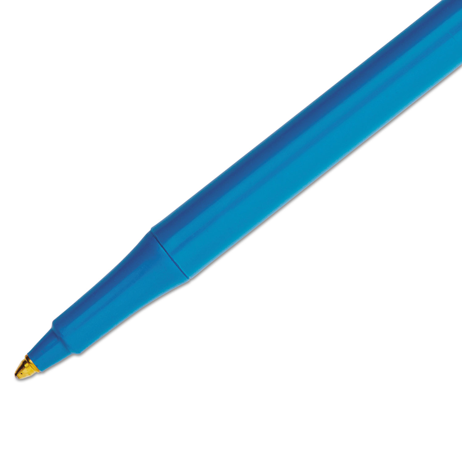 Write Bros Stick Ballpoint Pen, Blue Ink, 1mm, 60/Pack