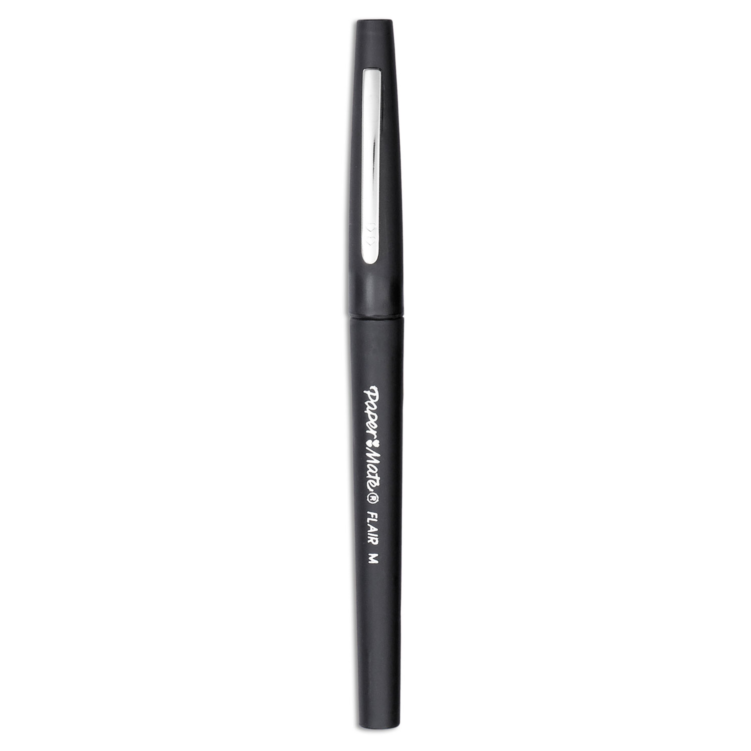 Point Guard Flair Felt Tip Porous Point Pen, Stick, Medium 0.7 mm, Black  Ink, Black Barrel, Dozen - mastersupplyonline