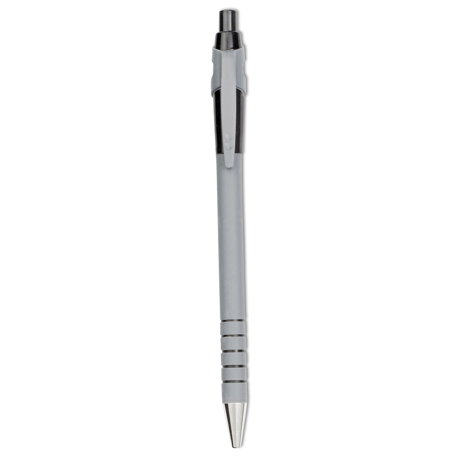  Paper Mate 9580131 FlexGrip Ultra Retractable Ballpoint Pen, 0.8mm, Black Ink, Gray/Black Barrel, Dozen (PAP9580131) 