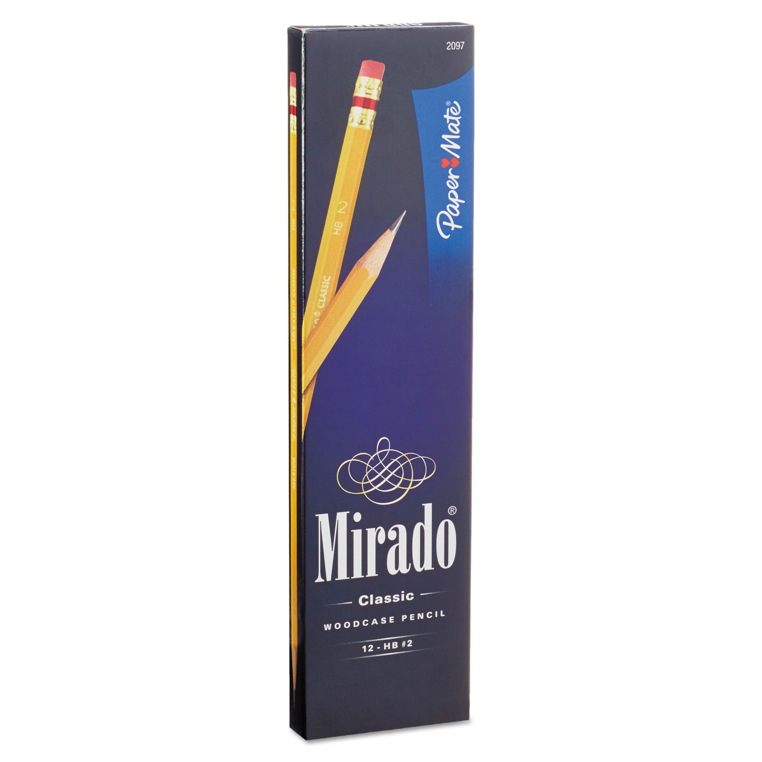 Mirado Woodcase Pencil, HB #2, Yellow, Dozen