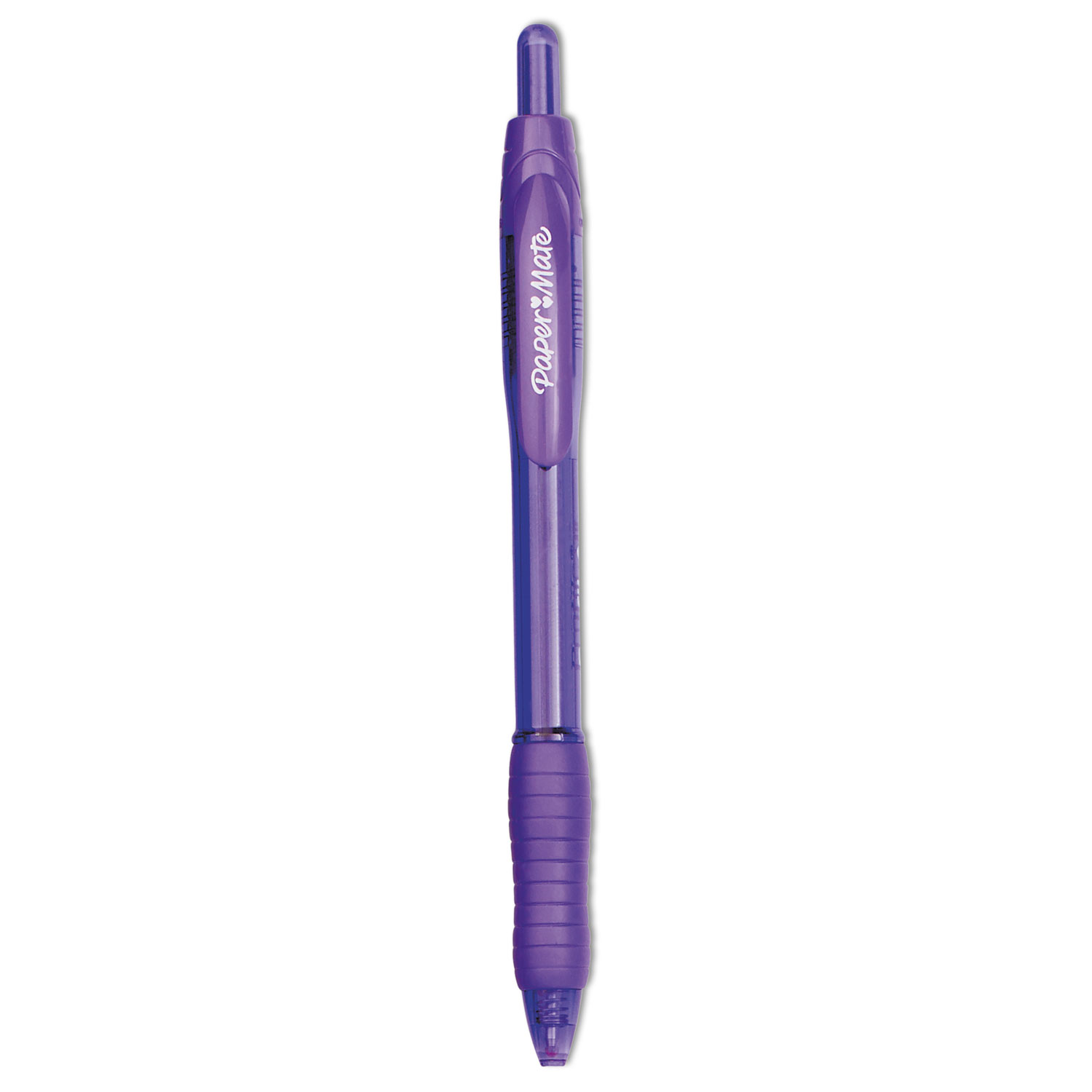  Paper Mate 35830 Profile Retractable Ballpoint Pen, Bold 1.4mm, Purple Ink/Barrel, Dozen (PAP35830) 