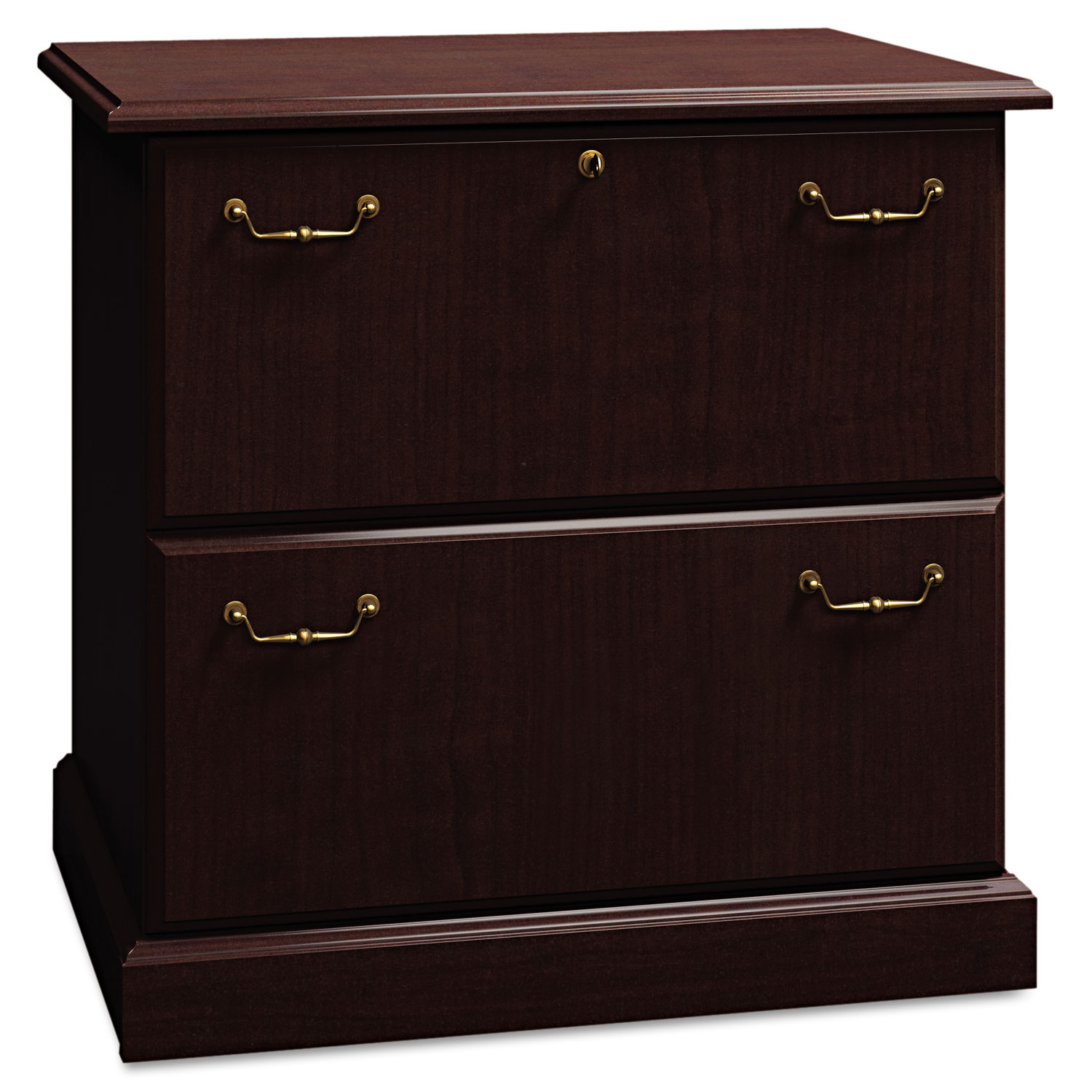 Syndicate Collection Two-Drawer Lateral File, Mocha Cherry