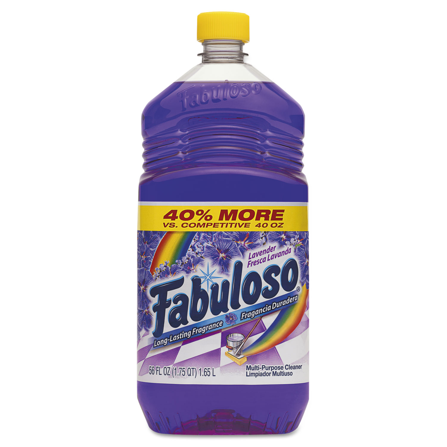  Fabuloso 53041 Multi-use Cleaner, Lavender Scent, 56oz Bottle (CPC53041CT) 