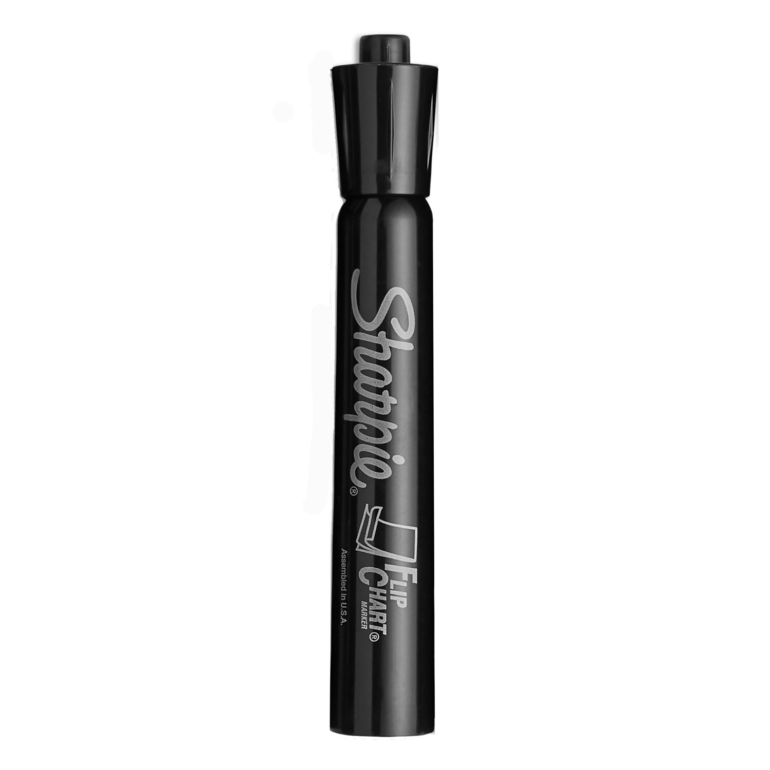  Sharpie 1760445 Flip ChartMarker, Broad Bullet Tip, Black, 8/Pack (SAN1760445) 