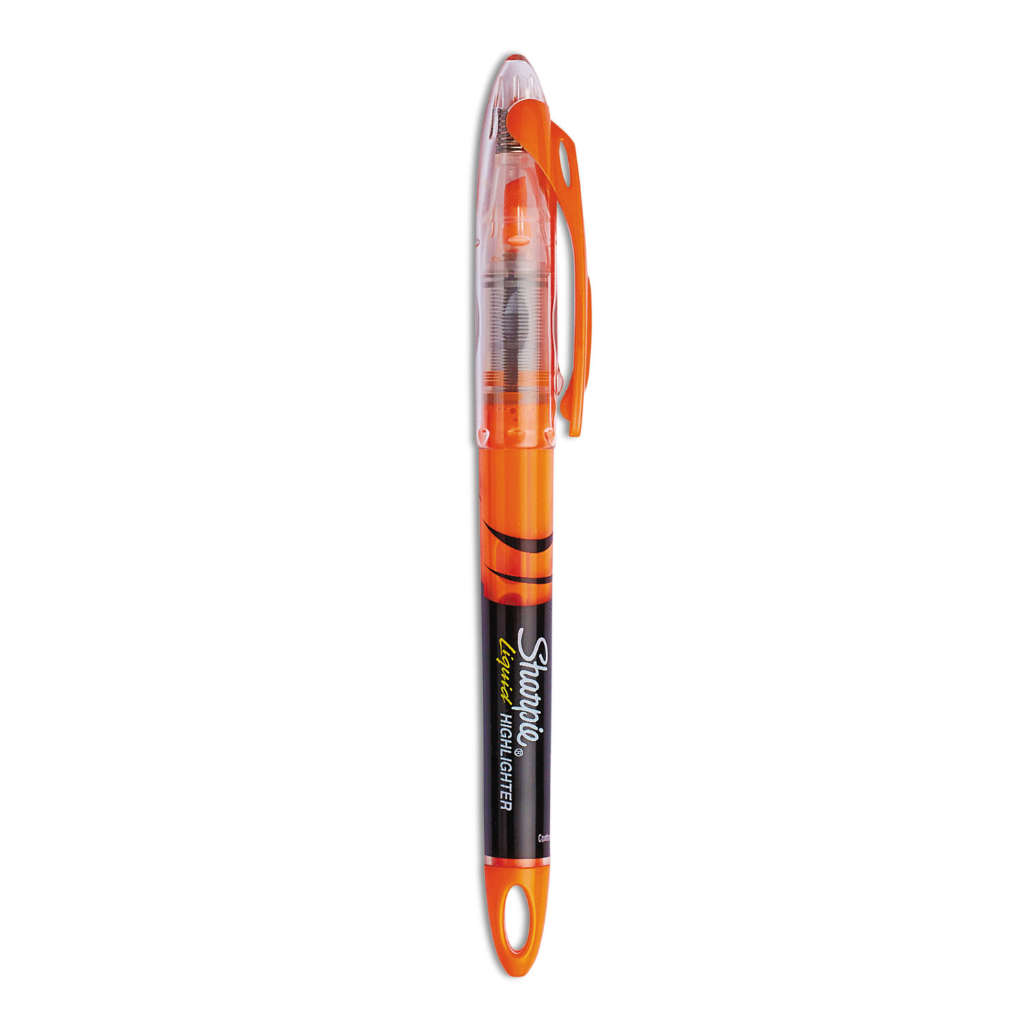  Sharpie 1754466 Liquid Pen Style Highlighters, Chisel Tip, Fluorescent Orange, Dozen (SAN1754466) 
