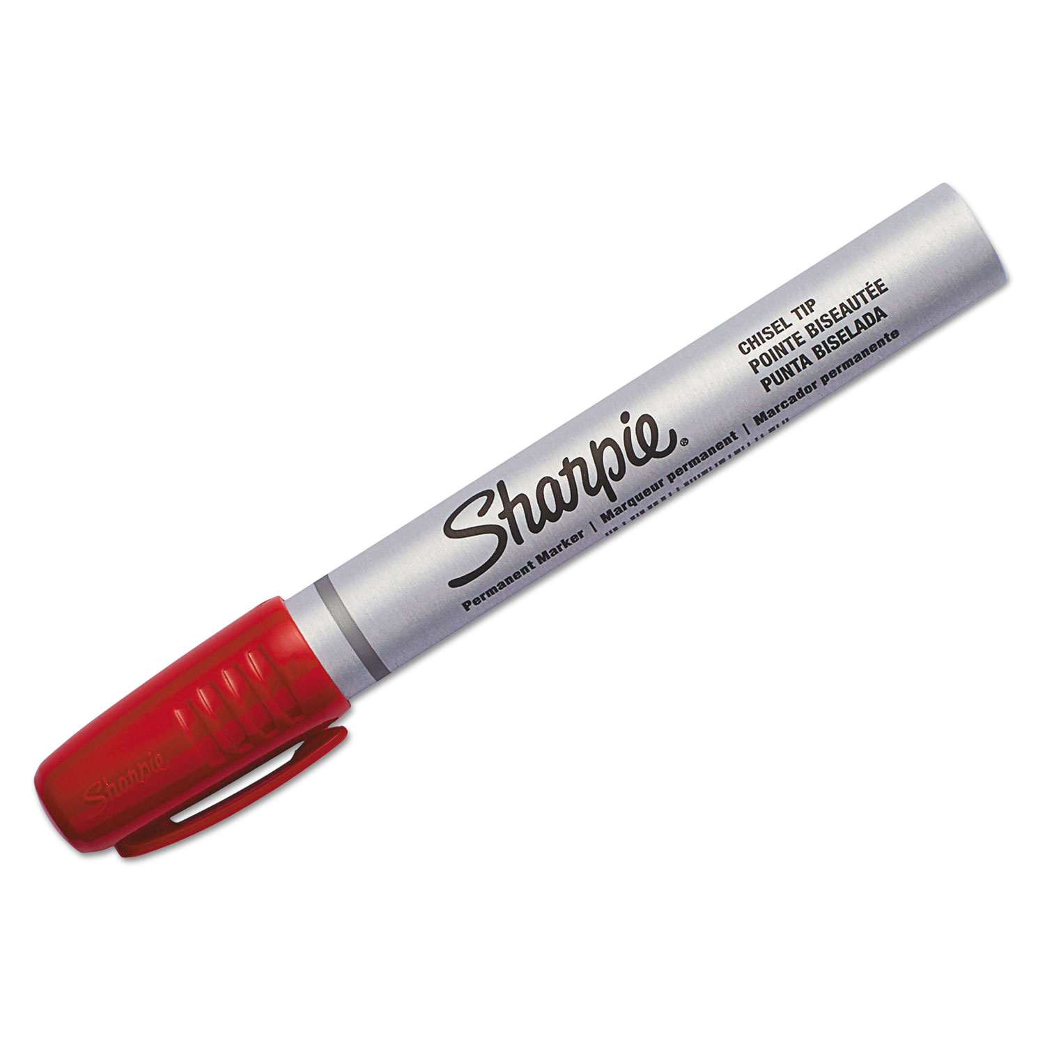  Sharpie 1794225 Pro Permanent Marker, Broad Chisel Tip, Red (SAN1794225) 