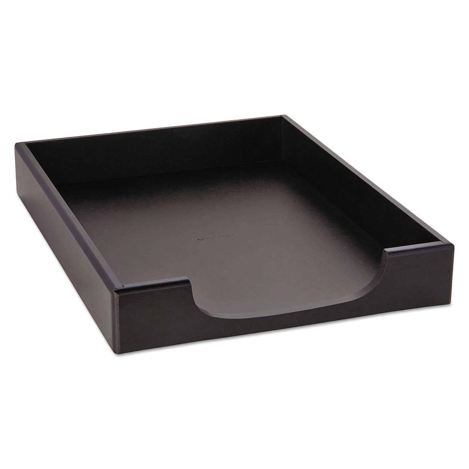 Rolodex 62523 Wood Tones Desk Tray, 1 Section, Letter Size Files, 8.5 x 11, Black (ROL62523) 