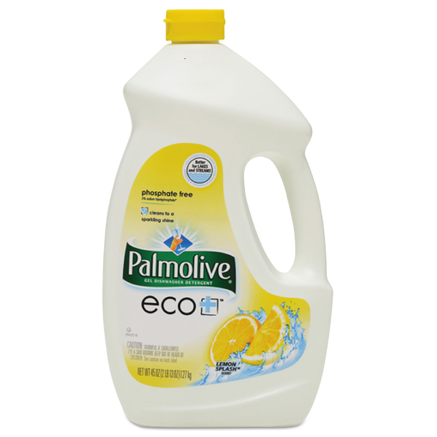  Palmolive 47805 Automatic Dishwasher Gel, Lemon, 45 oz Bottle, 9/Carton (CPC47805) 