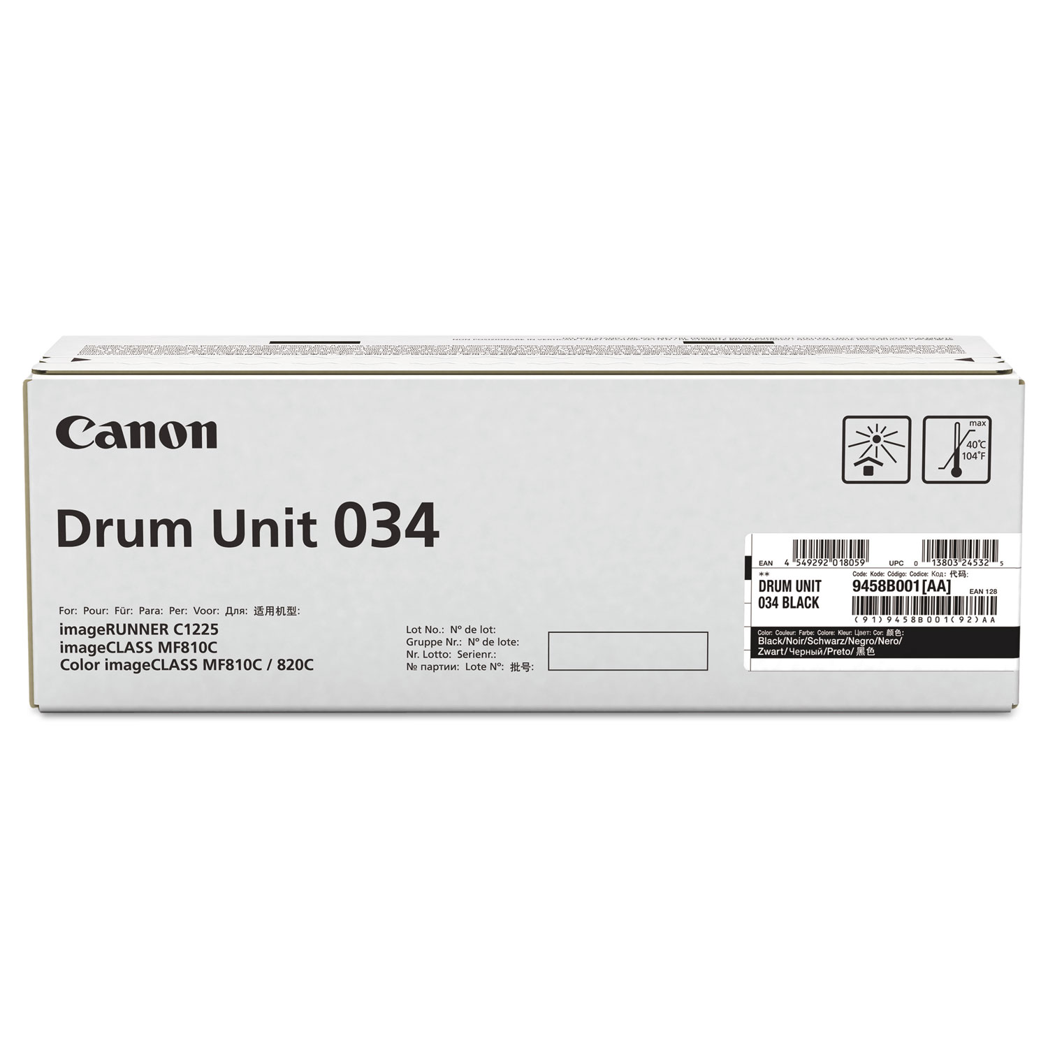 OEM 9458B001 (34) Drum Unit, Black