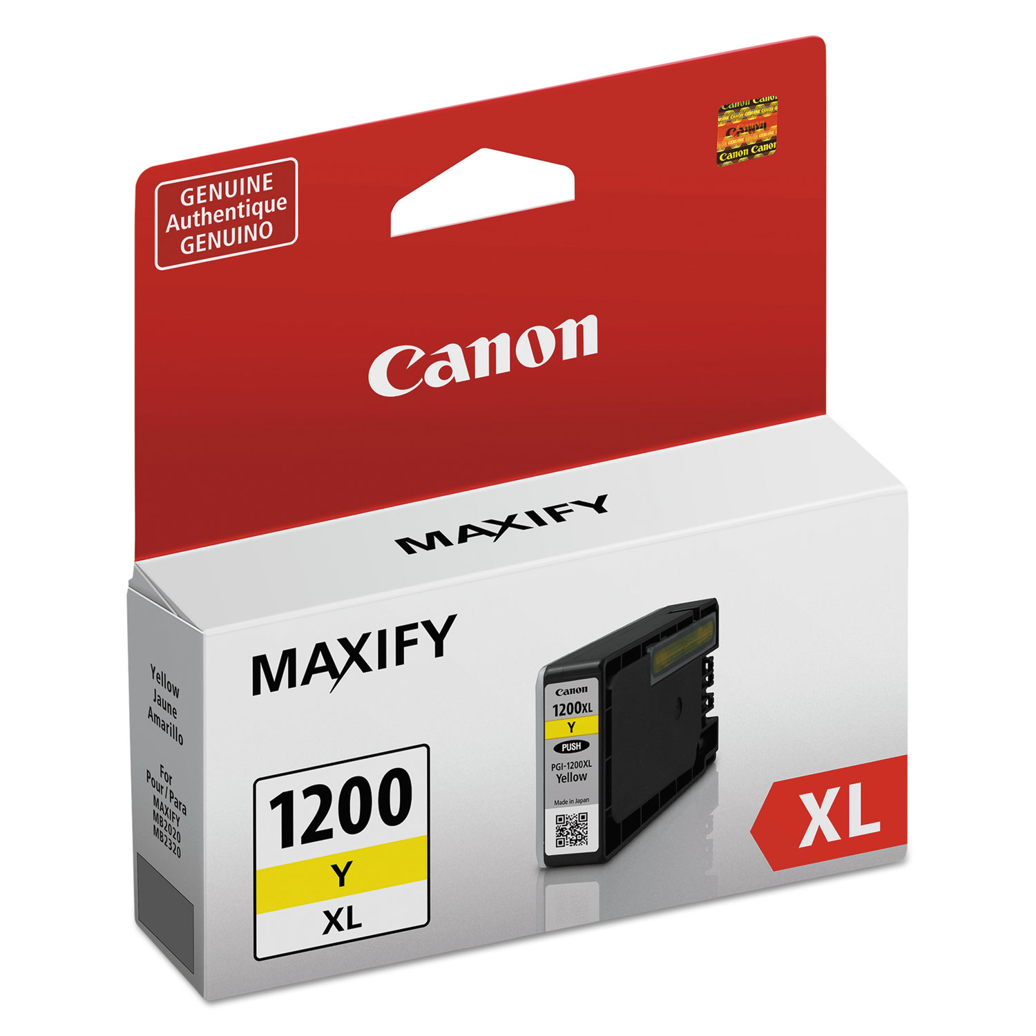  Canon 9198B001 9198B001 (PGI-1200XL) High-Yield Ink, 935 Page-Yield, Yellow (CNM9198B001) 
