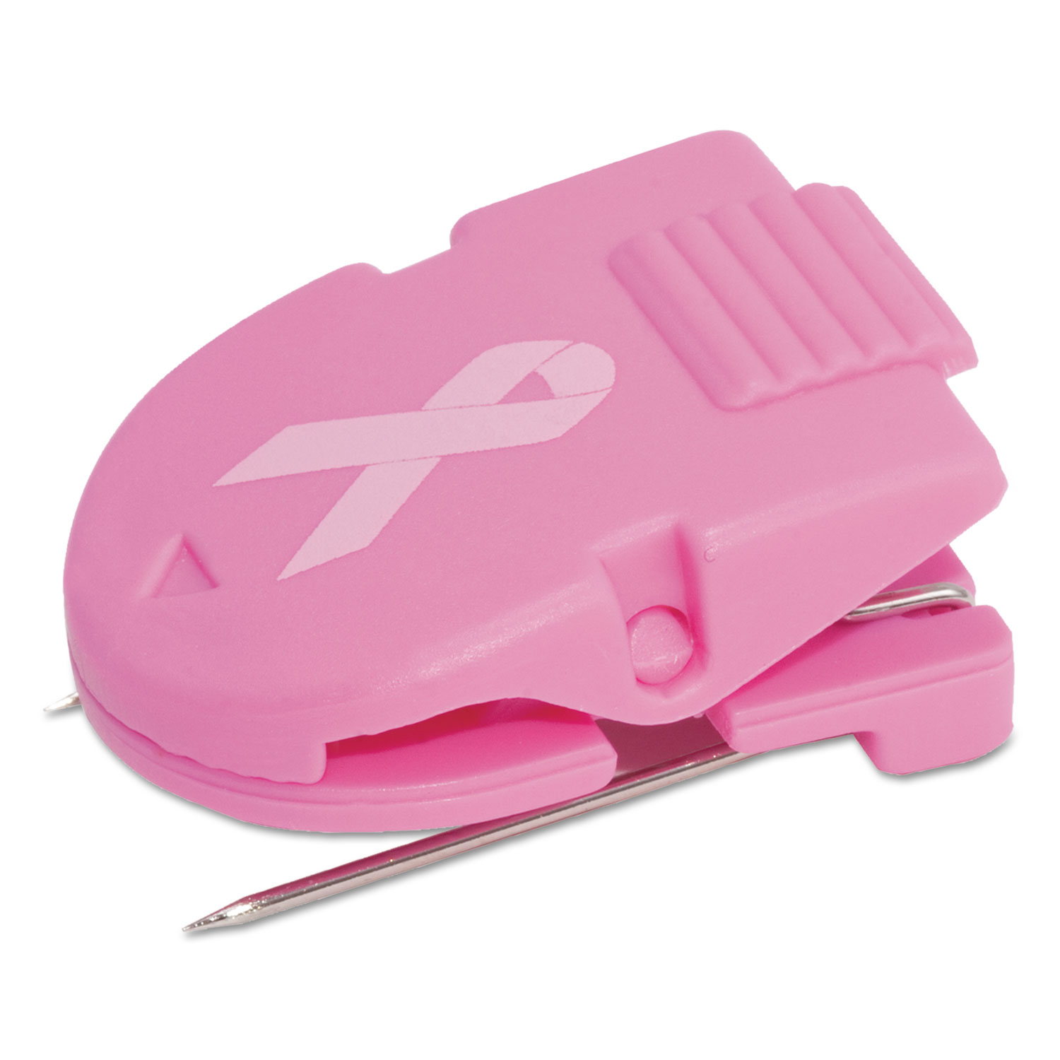 Breast Cancer Awareness Wall Clips for Fabric Panels, Pink, 10/Box