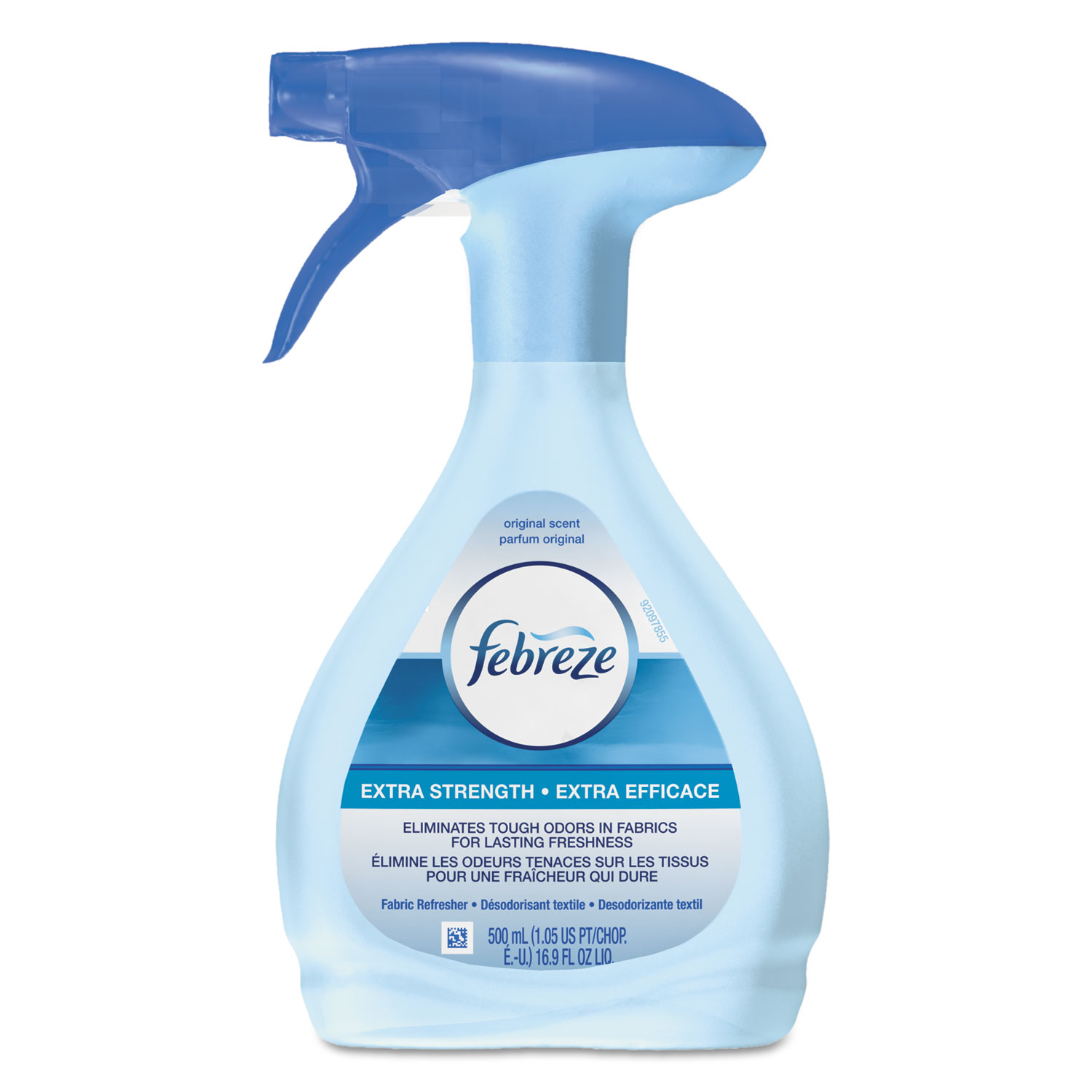  Febreze 84220 FABRIC Refresher/Odor Eliminator, Extra Strength,Original, 16.9 oz Bottle, 8/Carton (PGC84220) 