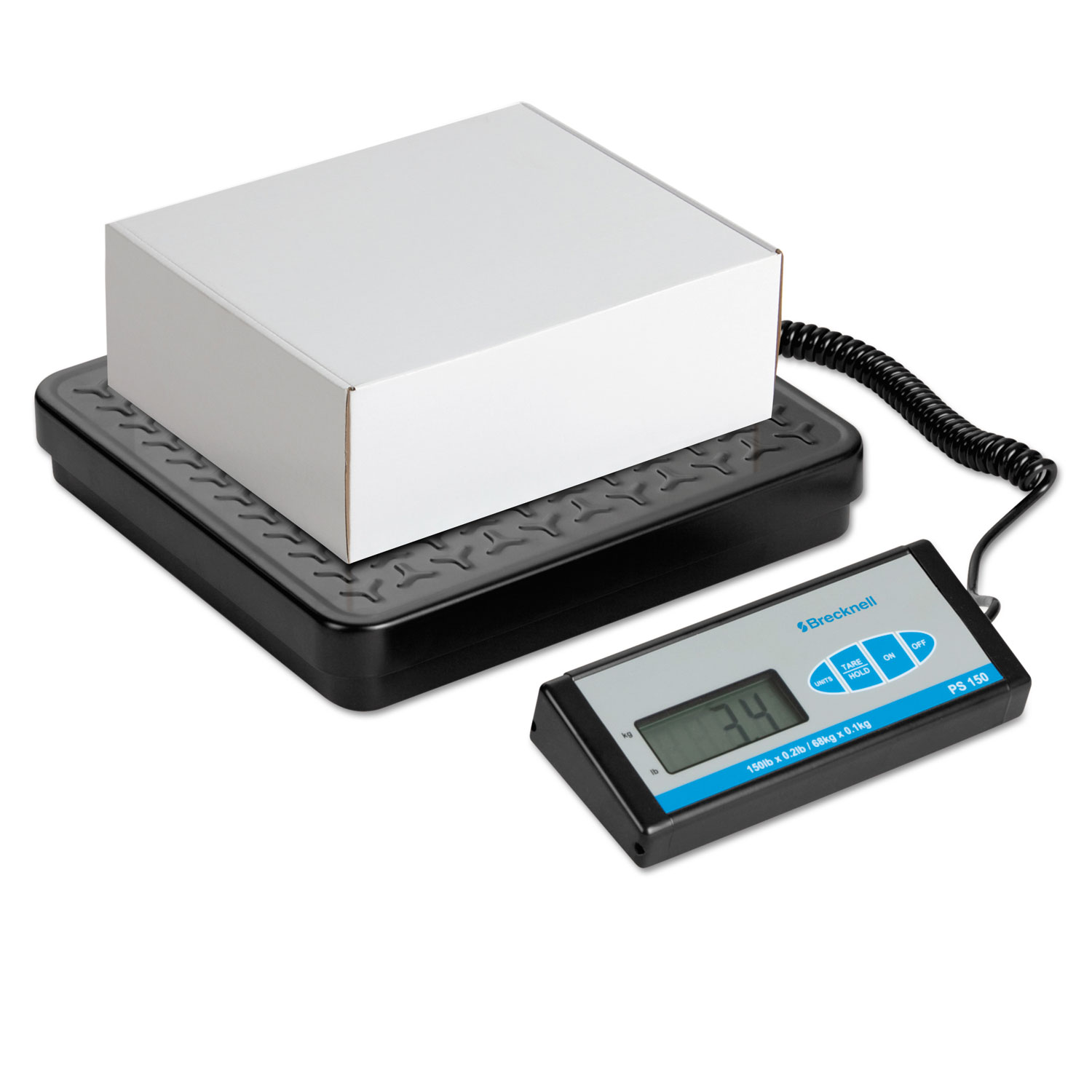 Brecknell PS400 Bench Scale with Remote Display, 400lb Capacity, 12 1/5 x 11 7/10 Platform (SBWPS400) 