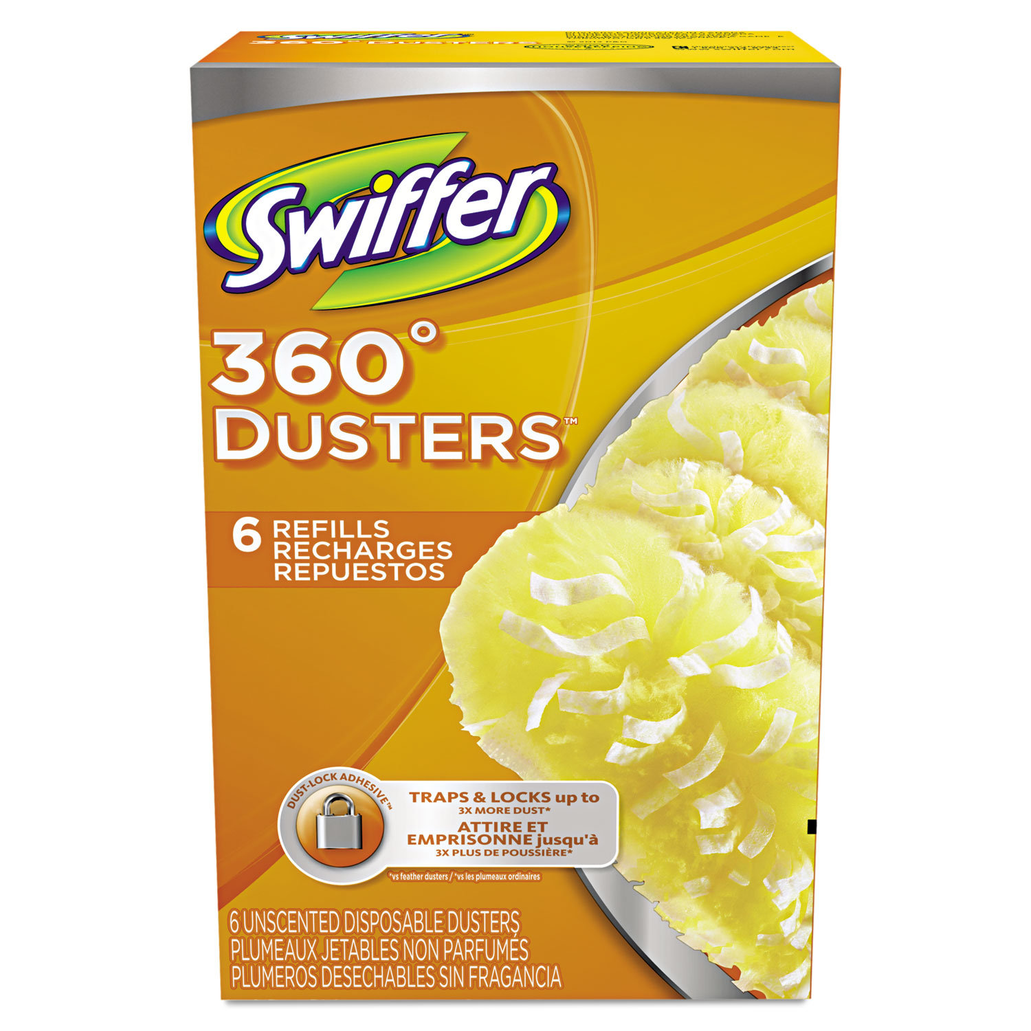  Swiffer 84931975 360 Duster Refill, 6/Box (PGC16944) 