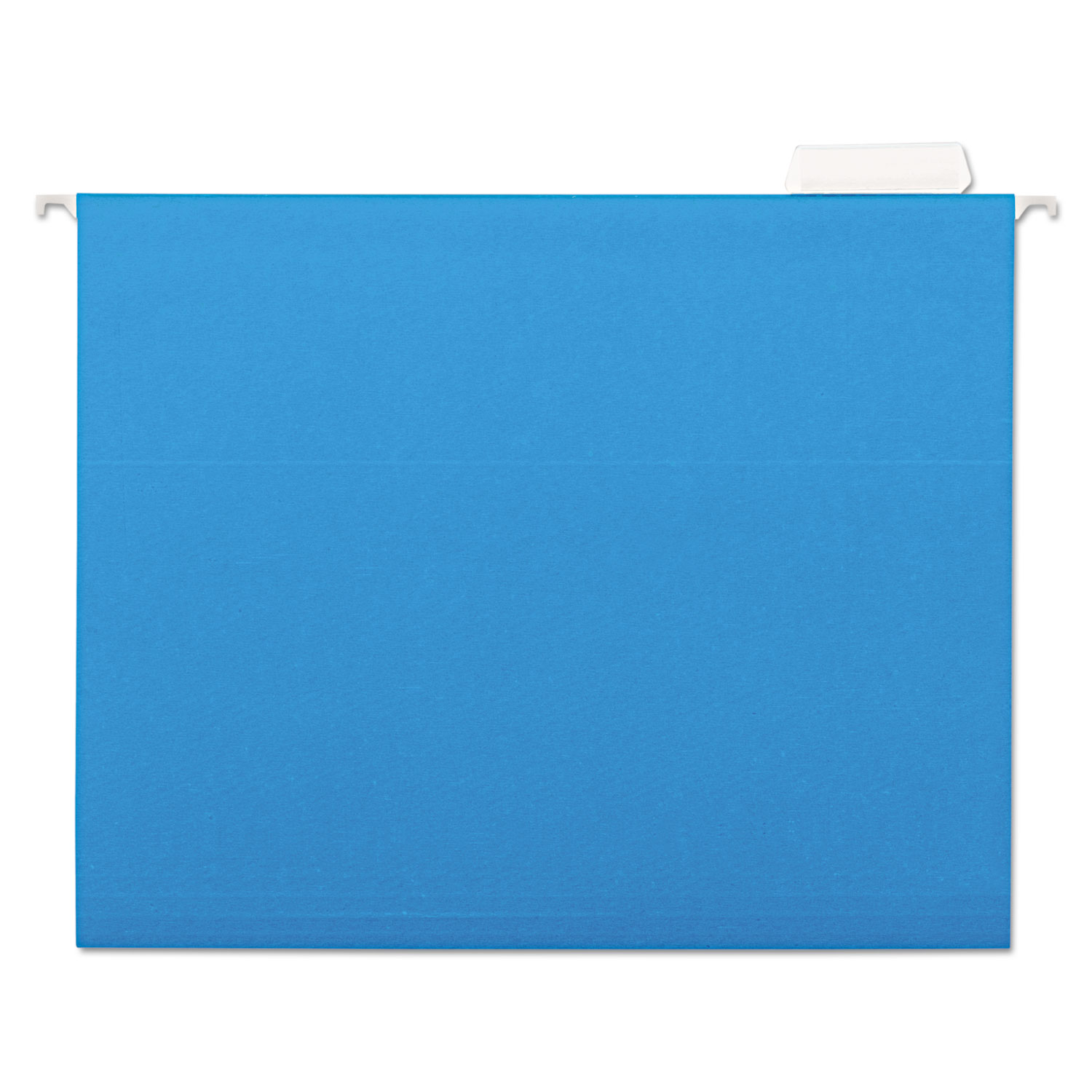  Universal UNV14116EE Deluxe Bright Color Hanging File Folders, Letter Size, 1/5-Cut Tab, Blue, 25/Box (UNV14116) 