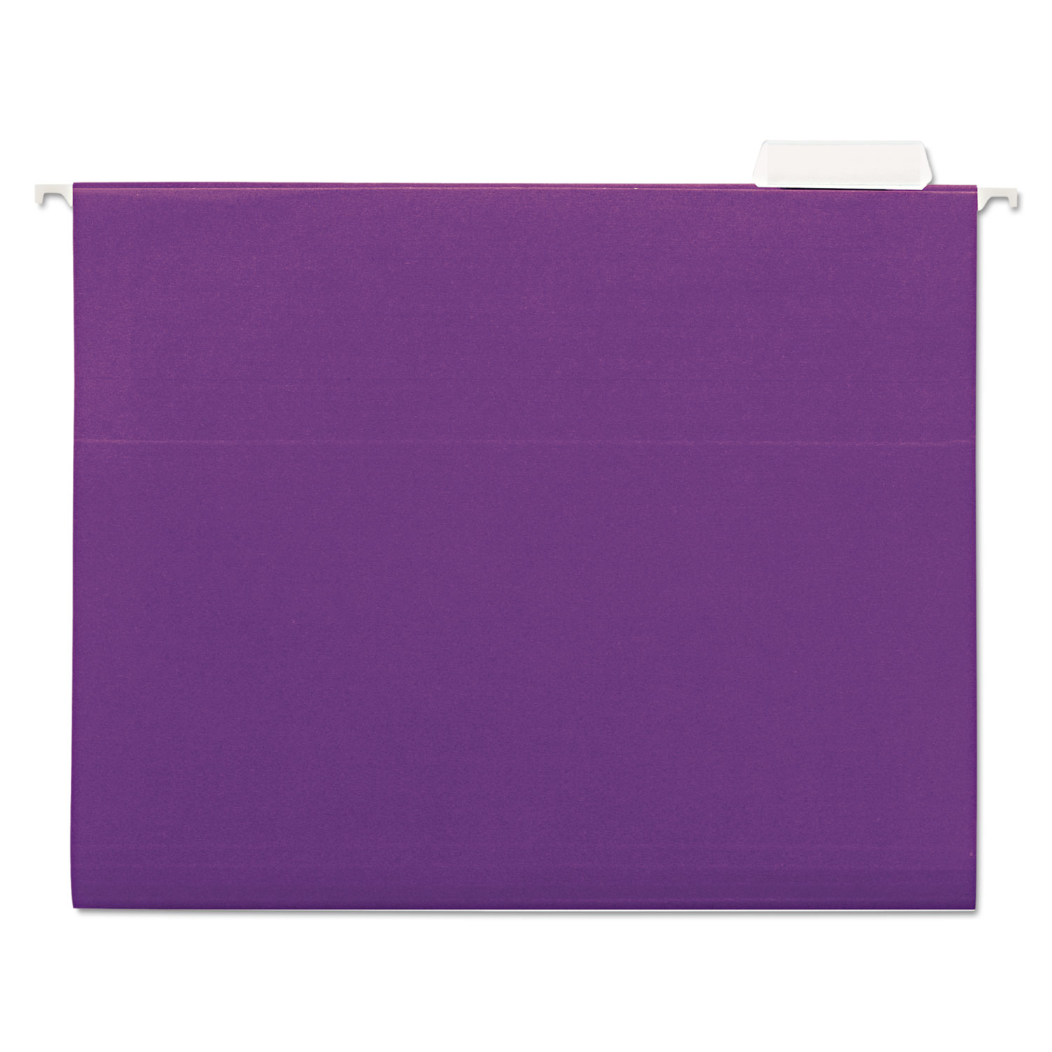  Universal UNV14120EE Deluxe Bright Color Hanging File Folders, Letter Size, 1/5-Cut Tab, Violet, 25/Box (UNV14120) 