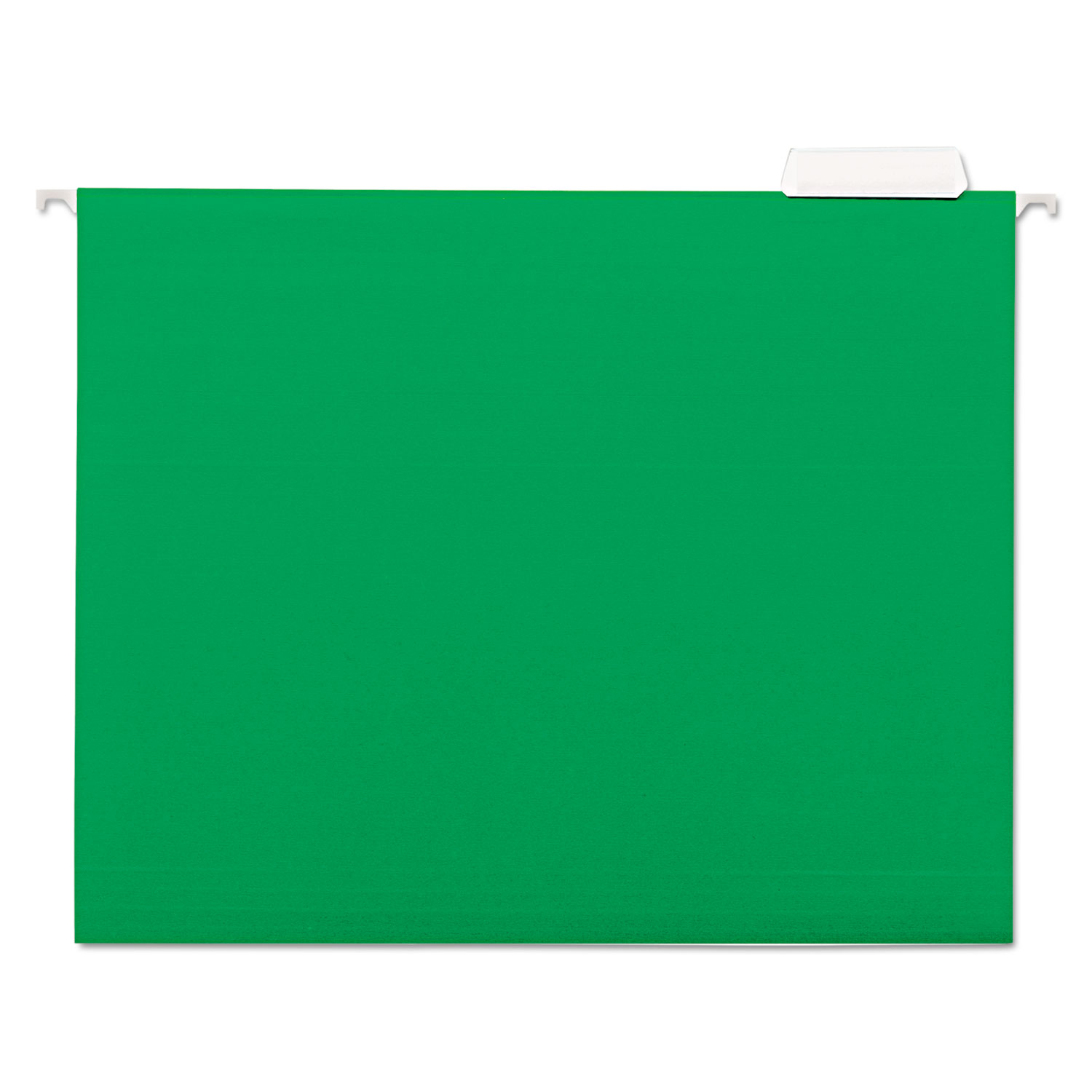  Universal UNV14117EE Deluxe Bright Color Hanging File Folders, Letter Size, 1/5-Cut Tab, Bright Green, 25/Box (UNV14117) 