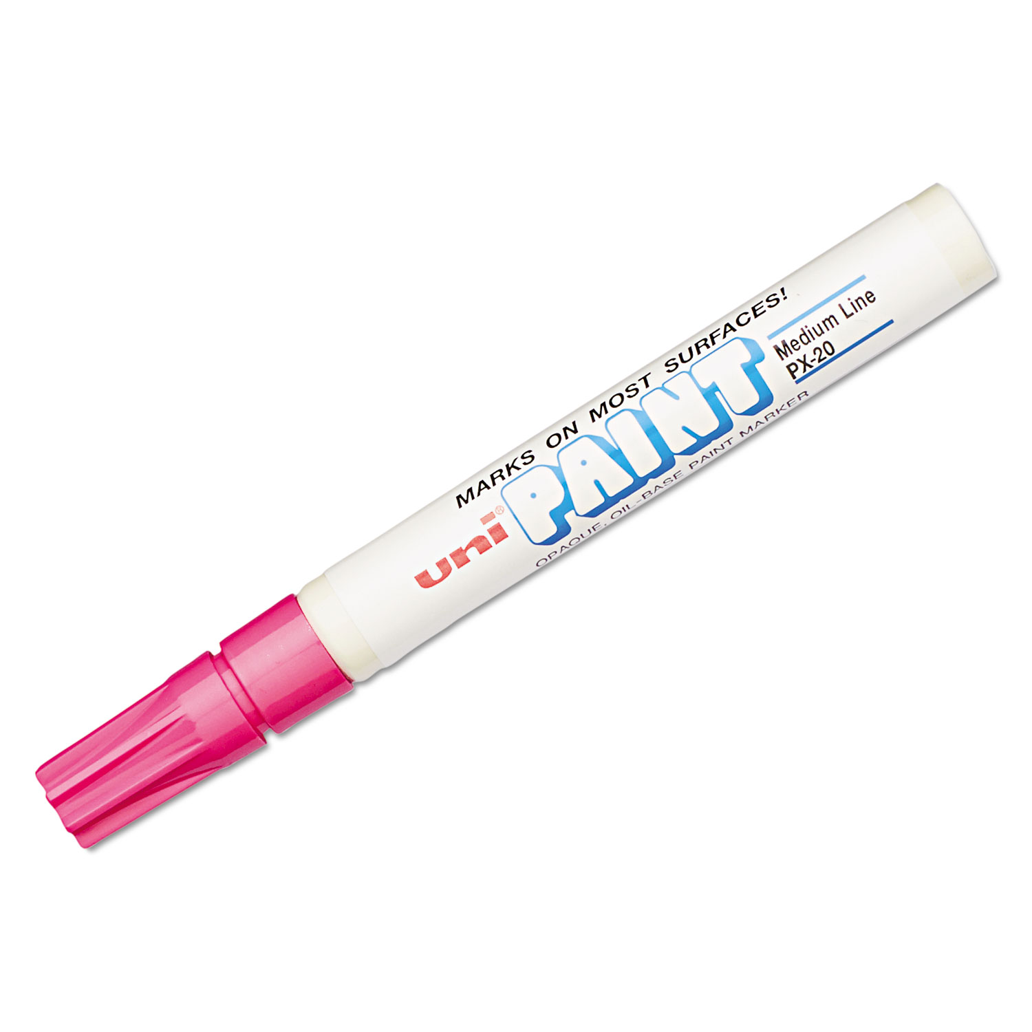  uni-Paint 63611 Permanent Marker, Medium Bullet Tip, Pink (UBC63611) 