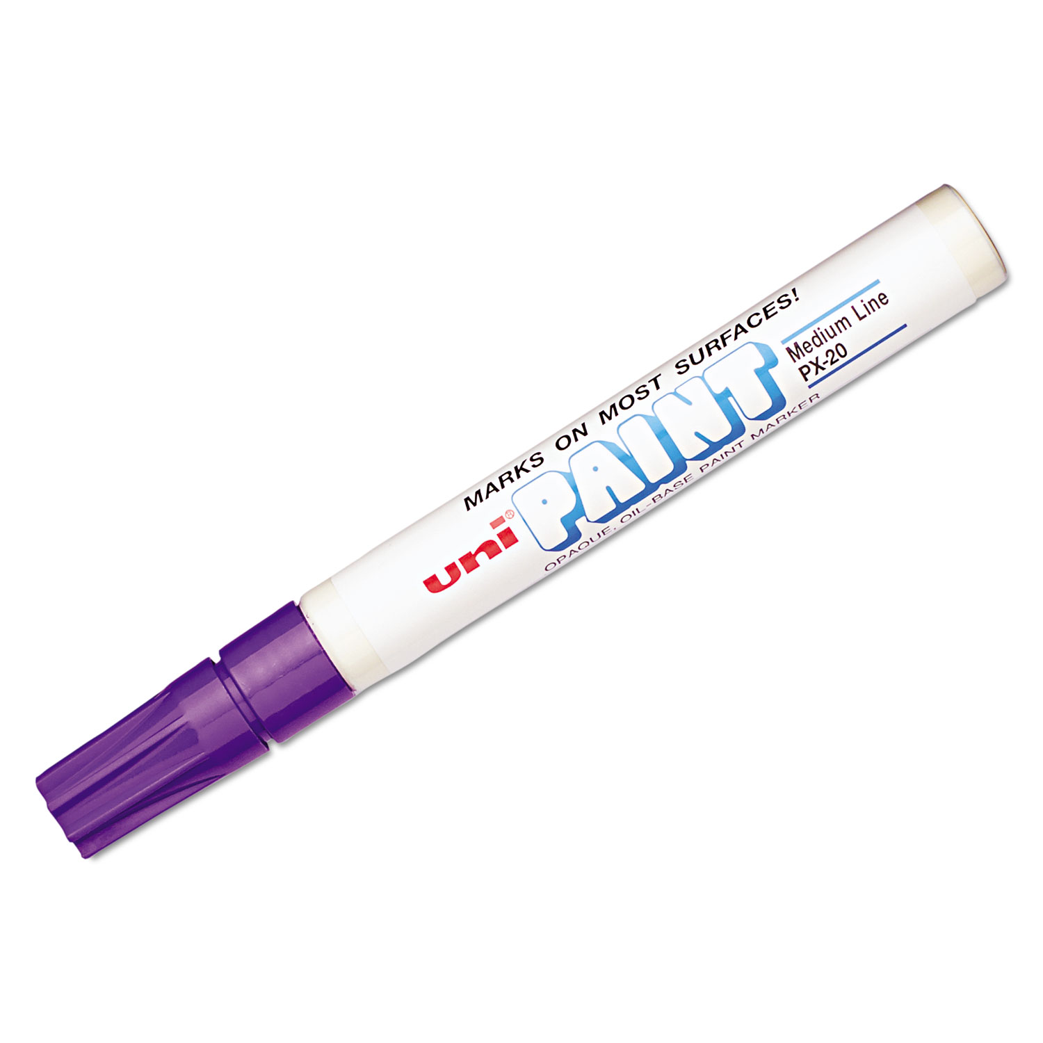  uni-Paint 63606 Permanent Marker, Medium Bullet Tip, Violet (UBC63606) 