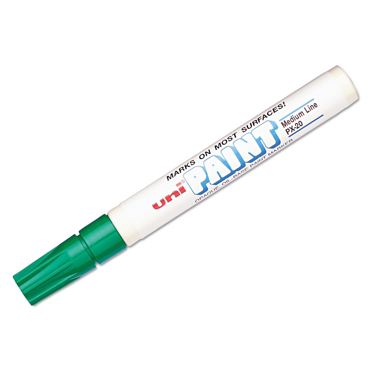  uni-Paint 63604 Permanent Marker, Medium Bullet Tip, Green (UBC63604) 
