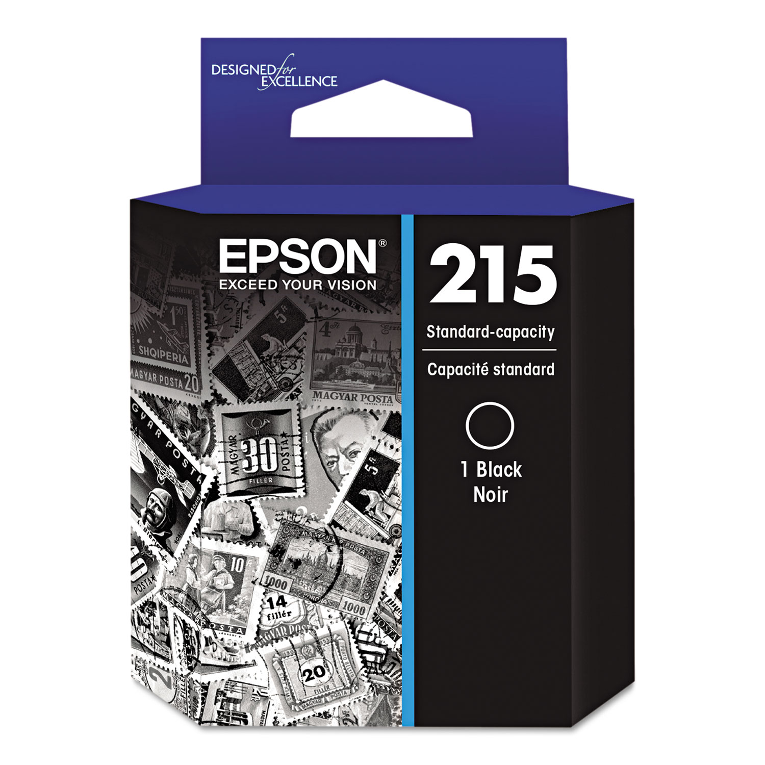  Epson T215120-S T215120S (215) DURABrite Ultra Ink, Black (EPST215120S) 